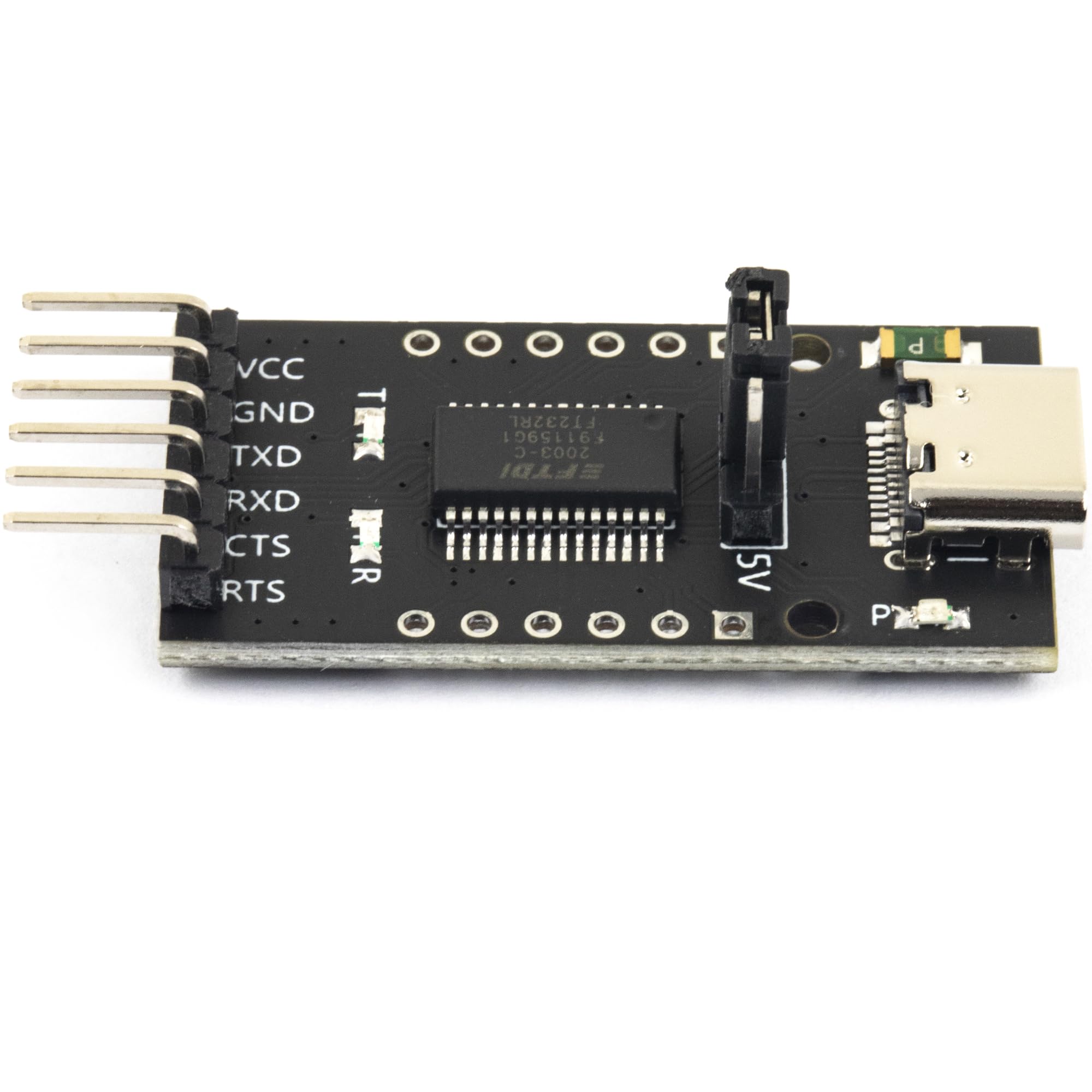 Naughtystarts 2Pcs For Ft232Rl Ftdi Usb Type C To Ttl Serial Converter Adapter Module 3.3V 5V Output 6Pin Ft232 Breakout Board F