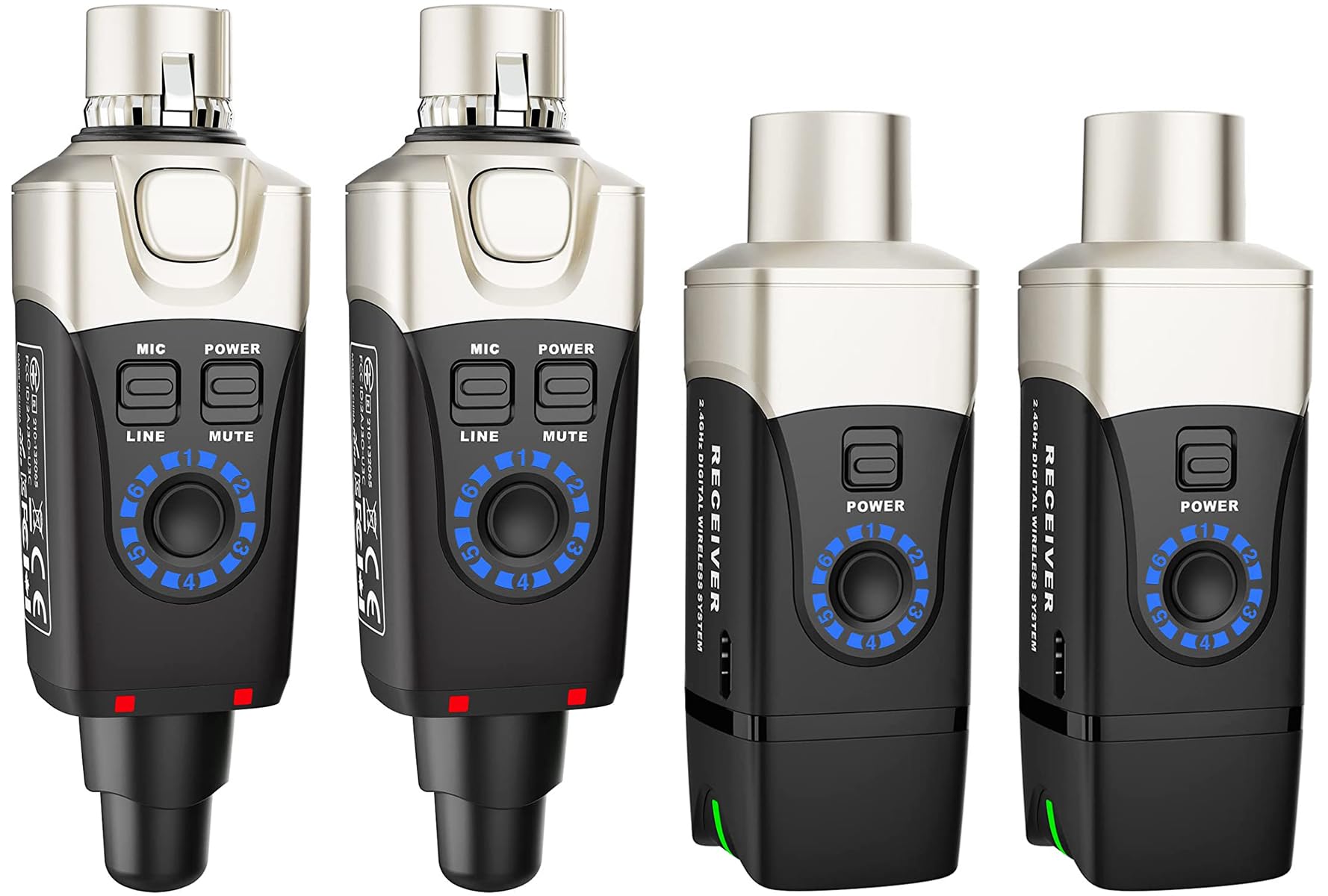 Xvive U3D Stereo Xlr Plug On Wireless System