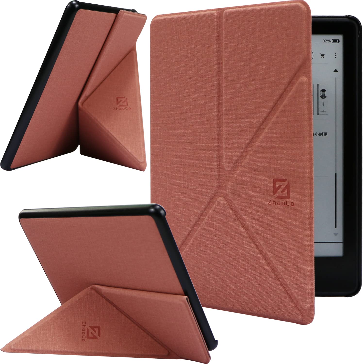 Zhaoco Case For 6.8'' Kindle Paperwhite (11Th Generation 2021) And Kindle Paperwhite Signature Edition E Reader Pu Leather Cover