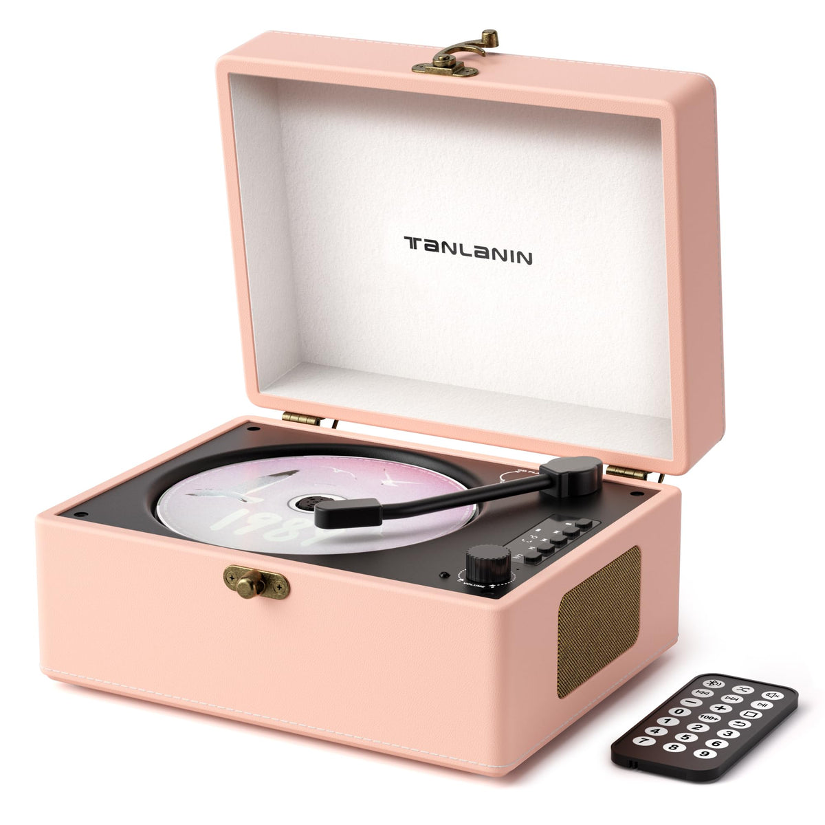 Cd Player Portable For Home With Upgraded Speakers Bluetooth In/Out Rechargeable Desktop Cd Player With Led Screen Boombox Music