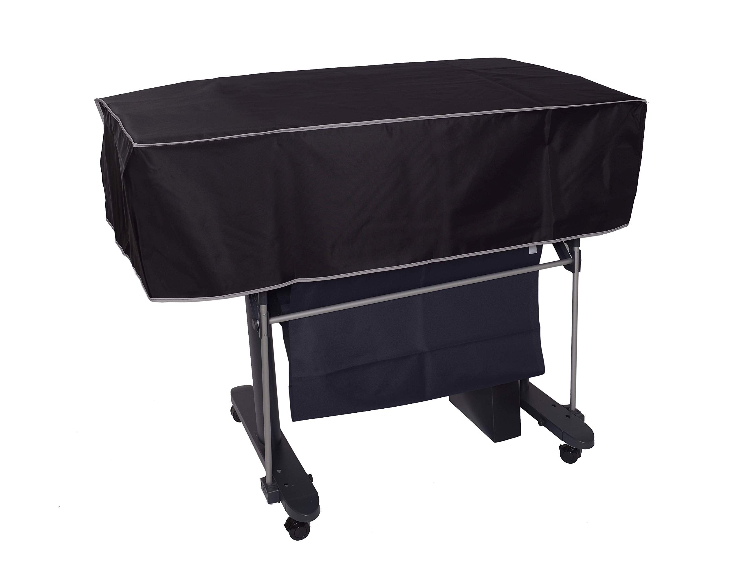 The Perfect Dust Cover, Black Nylon Short Cover Compatible With Canon Imageprograf Tm 200 24' Large Format Printer With L24Ei Scanner, Anti Static Cover By The Perfect Dust Cover Llc