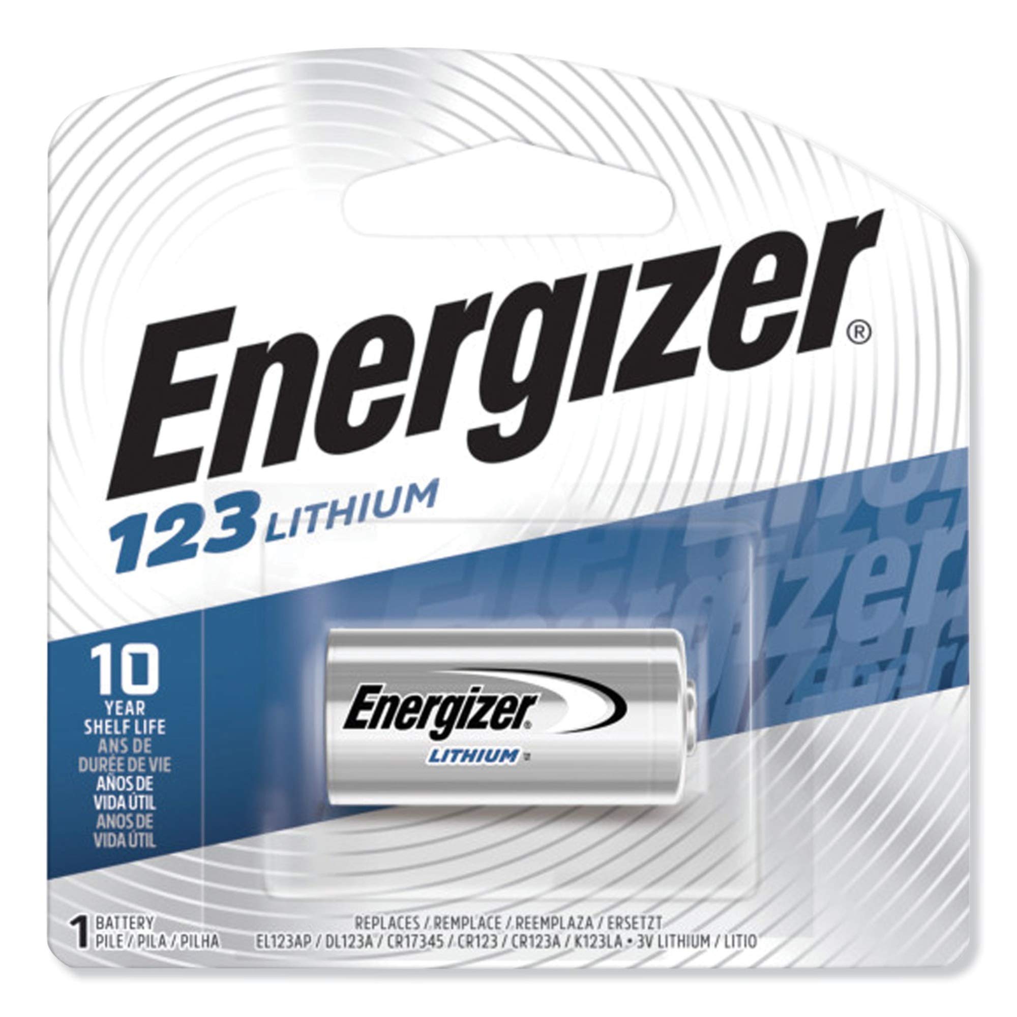 Energizer Lithium 123 3 Volt Specialty Battery EL123APBP