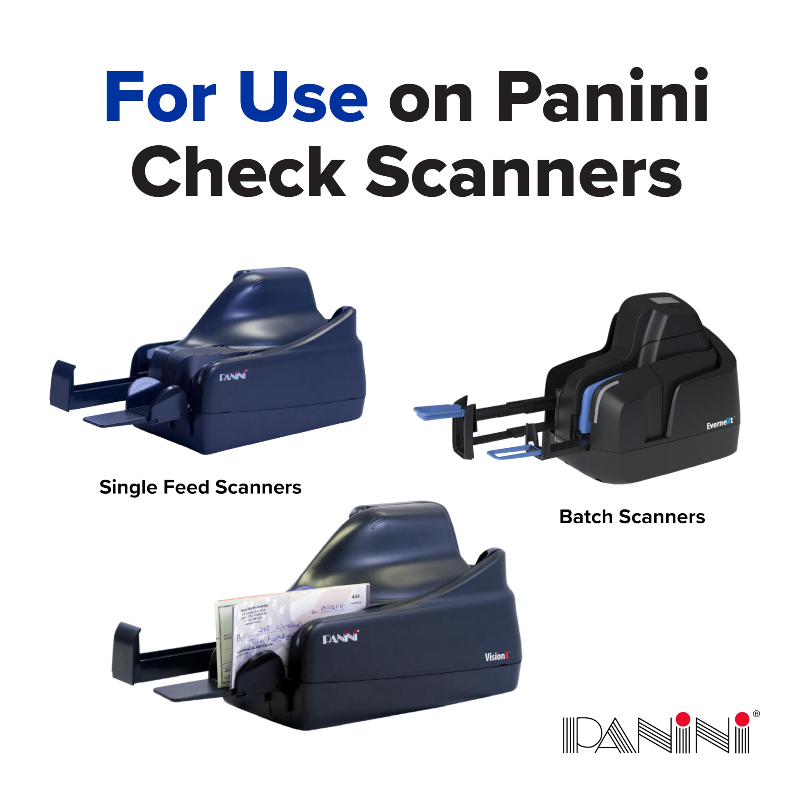 Panini Check Scanner Cleaning Cards (15)