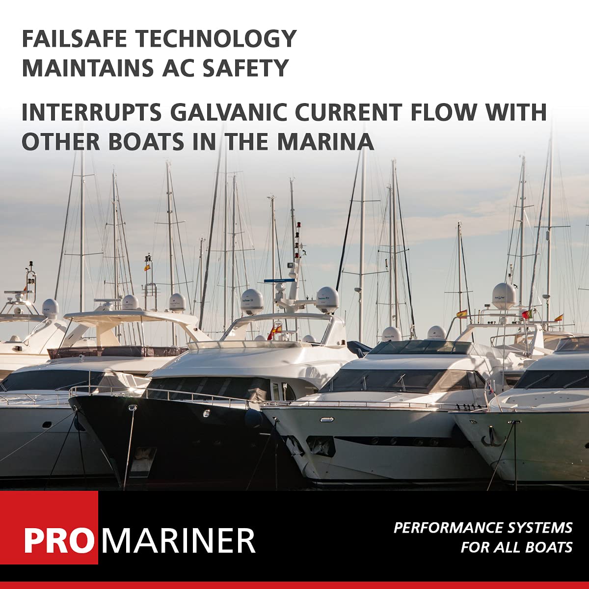 Promariner 22074 Prosafe 50/60 Amp Galvanic Isolator