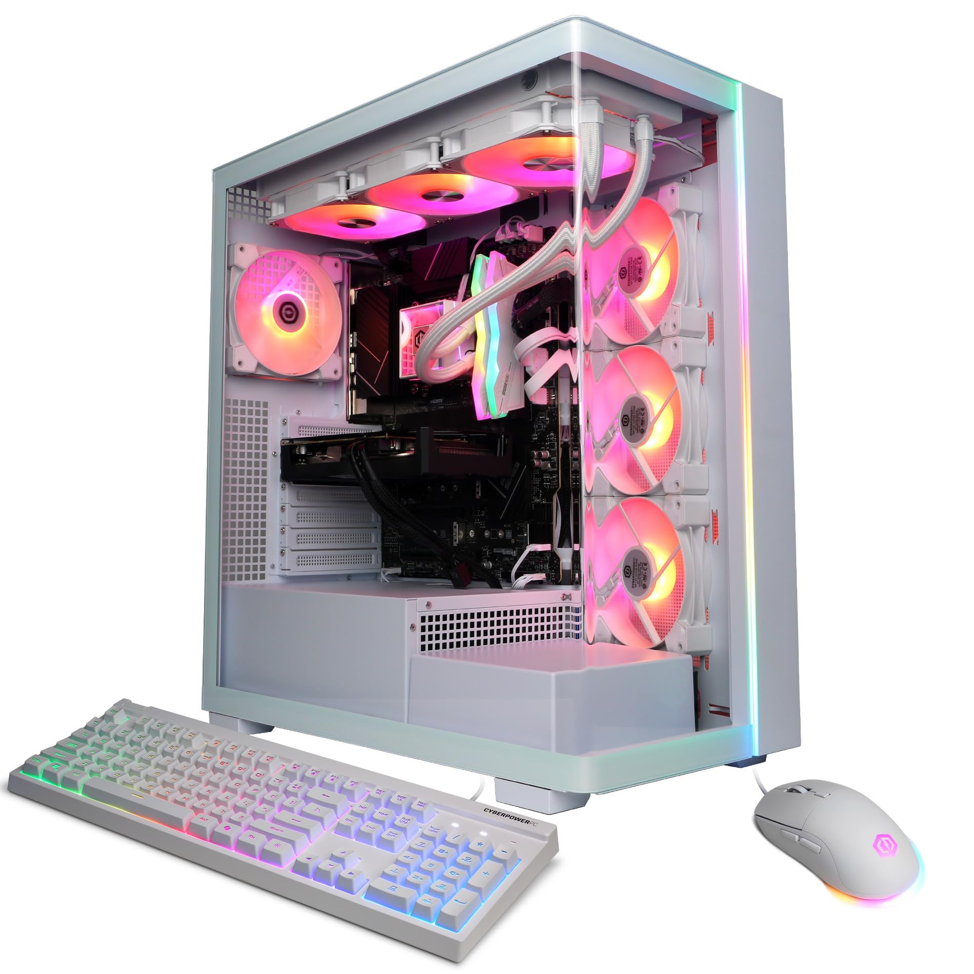 CyberPowerPC Gamer Supreme Gaming PC, Intel Core i9-14900KF 3.2GHz, GeForce RTX 5060 Ti 16GB, 32GB DDR5, 2TB PCIe 4.0 SSD, WiFi