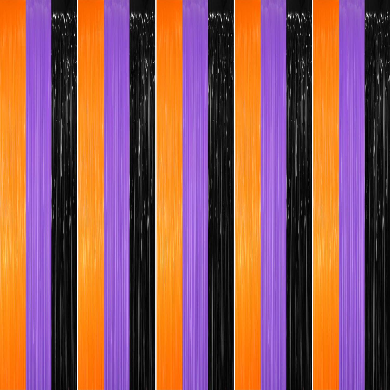 Goer 3.2 Ft X 8.2 Ft Metallic Tinsel Foil Fringe Party Backdrop For Halloween Birthday Graduation New Year'S Party Decorations(5