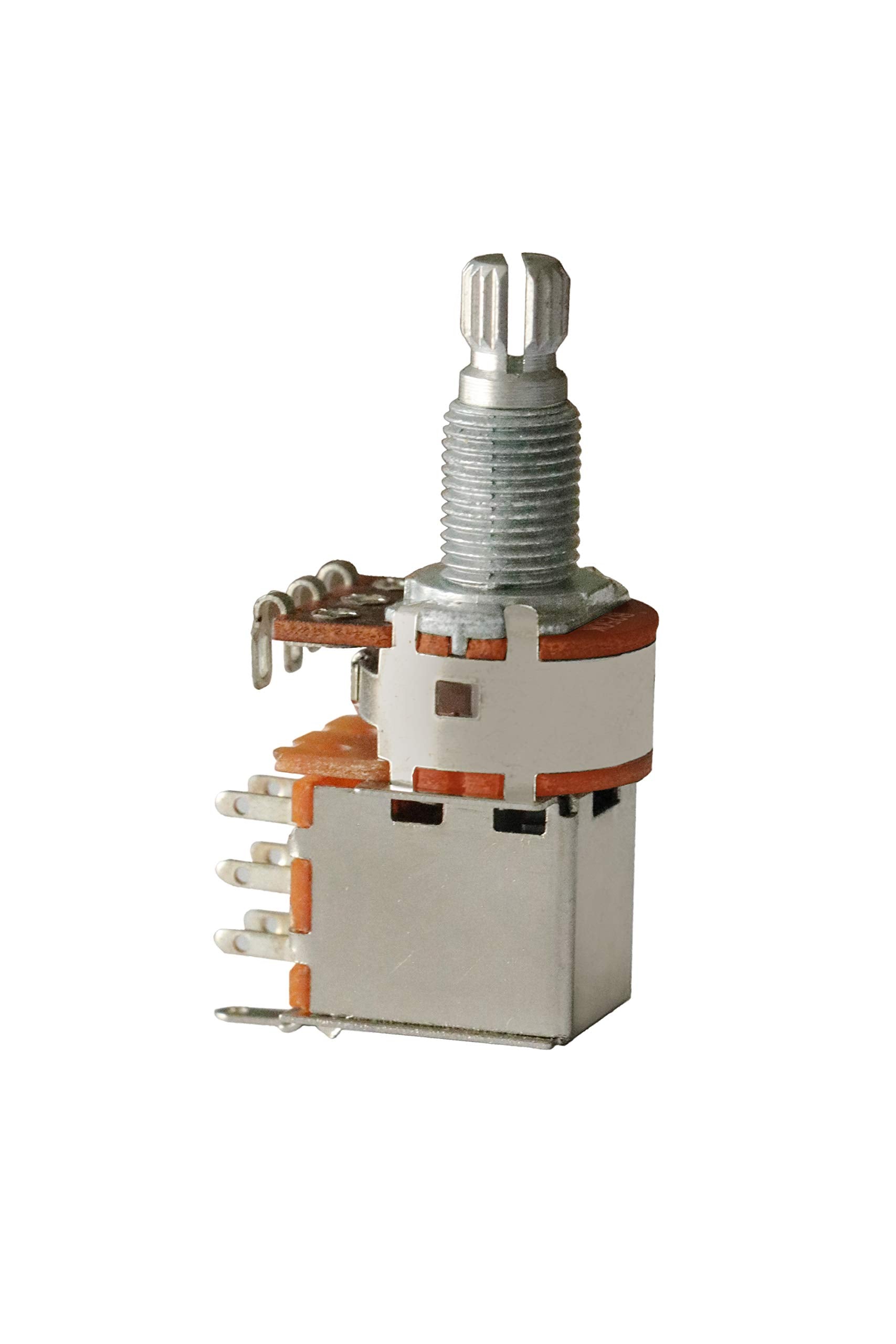 Metallor Push Pull Pot DPDT Switched Guitar Bass Potentiometer Audio Volume Tone Split Shaft Control Switch 18mm with Nuts and W