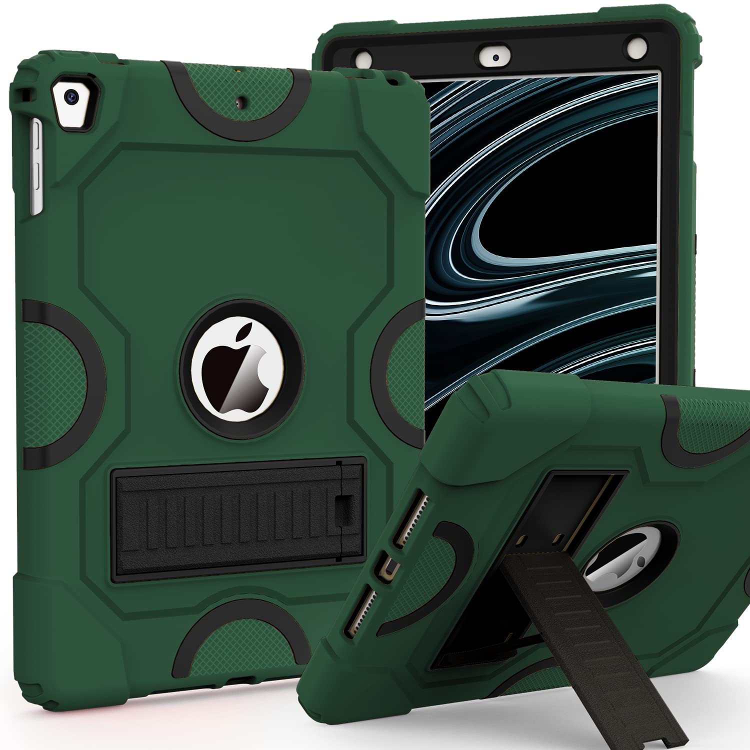 Zonefoker Case For Ipad 6Th/5Th Generation (9.7 Inch, 2018/2017 Model),Ipad Air 2 / 1St Case, Ipad Pro 9.7 Case 2016,Heavy Duty