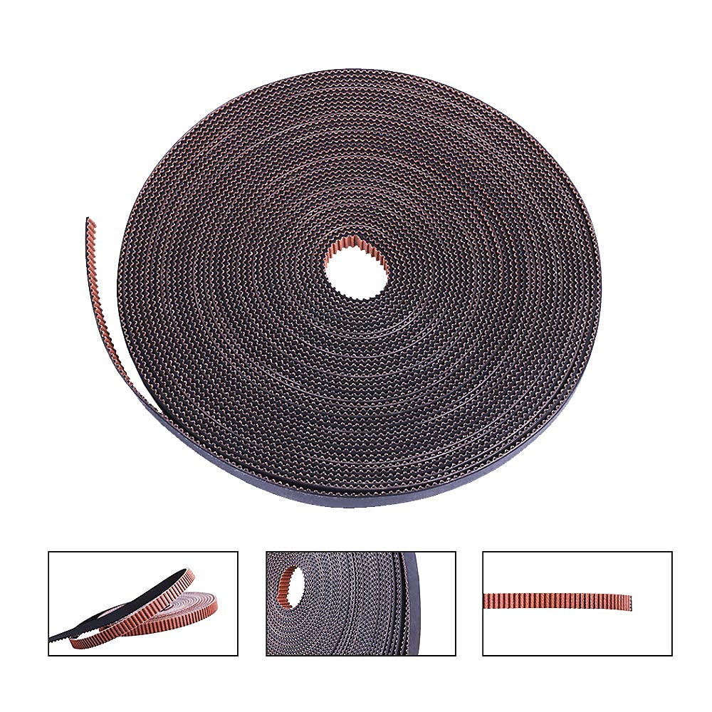 Gba Szc Gt2 Timing Belt 10M 6Mm Width Non Slip Version,For Prusa Ender 3 Cr 10 3D Printer Ect.(10M)