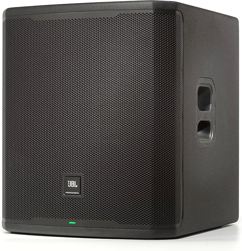 Jbl Professional Prx918Xlf 18-Inch Powered Subwoofer, Portable Pa, 2000 Watt, Dsp, Parametric Eq, Bluetooth Low Energy (Ble), An