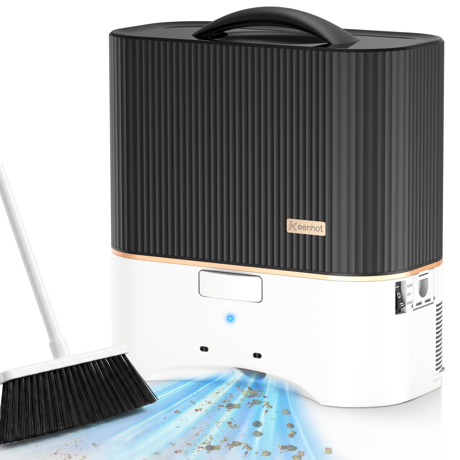 Touchless Vacuum Dustpan 27,000Pa Suction 7L Large Dustbin Auto/Manual Mode