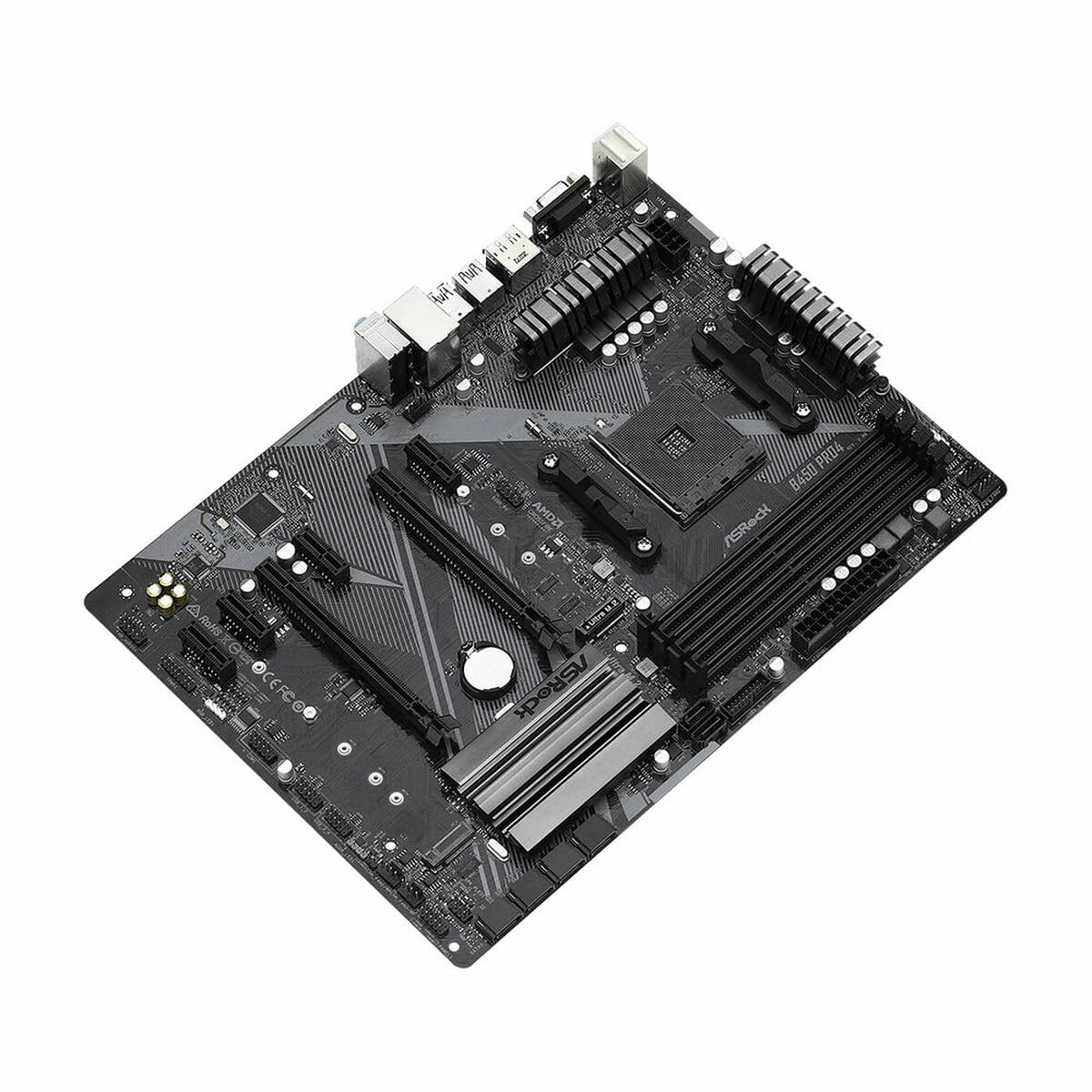 Asrock B450 PRO4 R2.0 AM4 AMD Promontory B450 SATA 6Gbps ATX AMD Motherboard