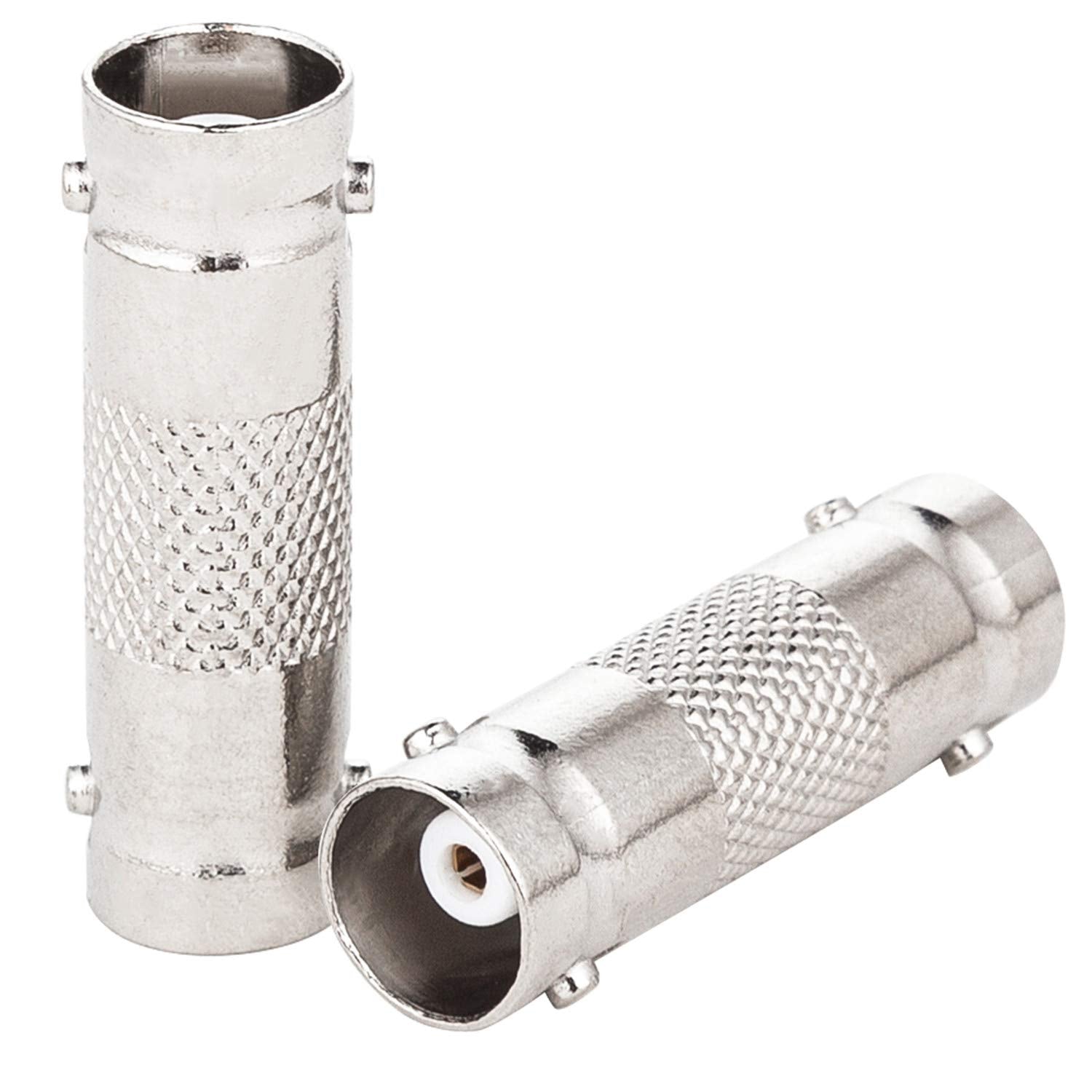 Bnc Female To Female, 20 Pack Bnc Barrel Connector Coupler, Extend Cables On Cctv Camera Survelliance System