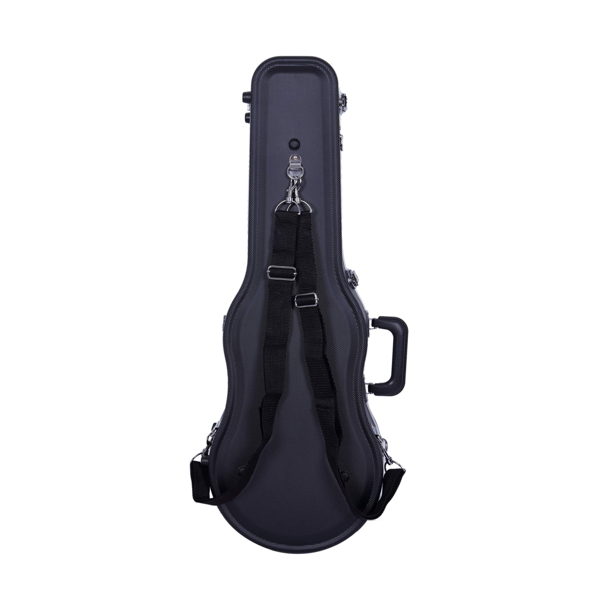 Crossrock 15-15.5 Viola Case, Backpack Style In Black (Cra800Vl155Bk)