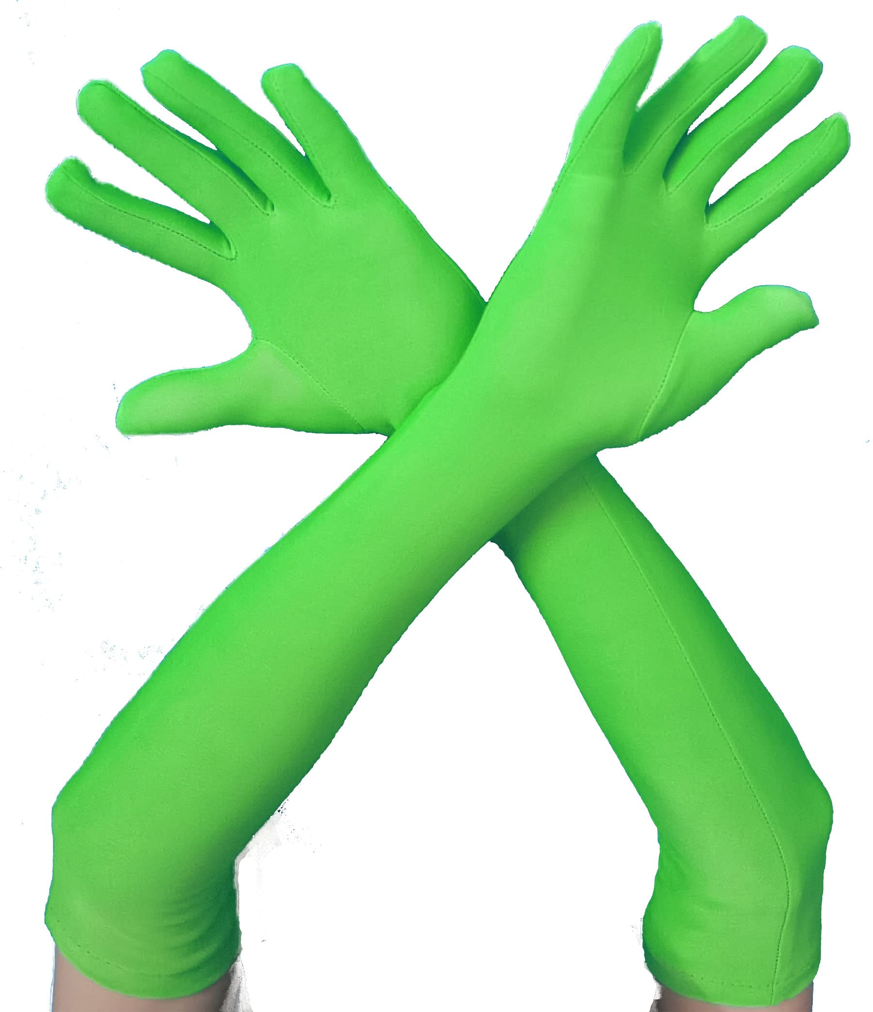 Jomocare Chromakey Gloves Green Chroma Key Glove Invisible Effects Background Chroma Keying Green Gloves For Green Screen Photography Photo Video(Tight, Green X2Pairs)