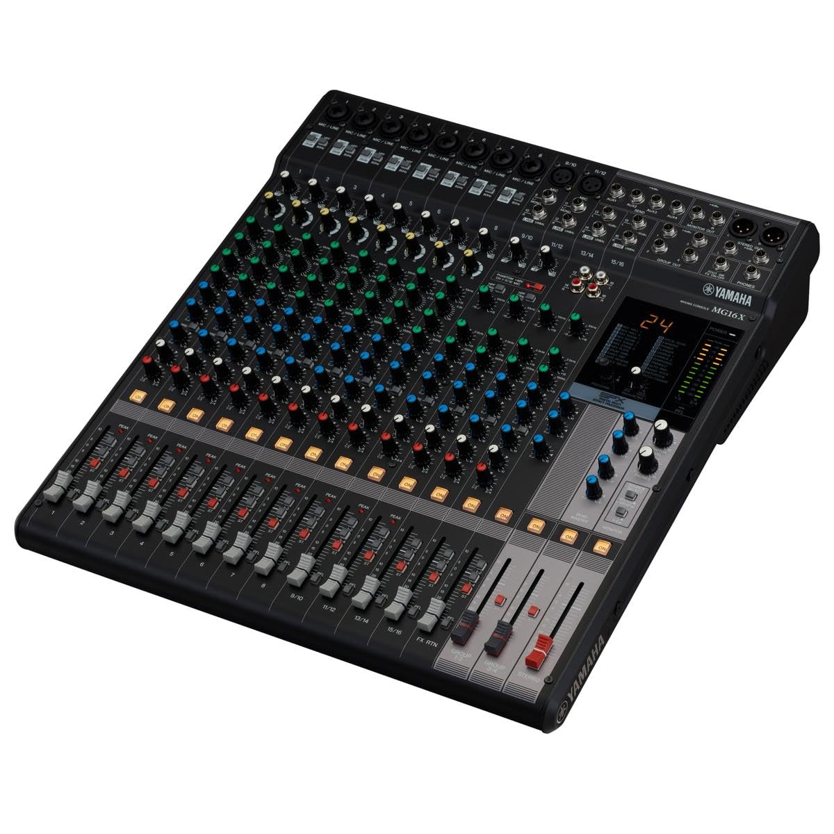 Yamaha Mixer Unpowered, Multicolored, 16 Input (Mg16X Cv)