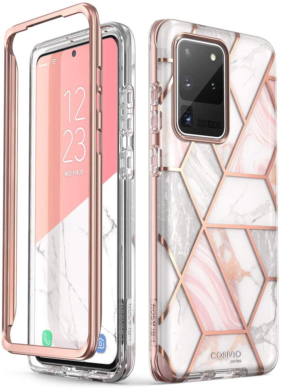 iBlason Cosmo Series Case for Samsung Galaxy S20 Ultra 5G (2020 Release), Slim Stylish Protective Case Without Builtin Screen 