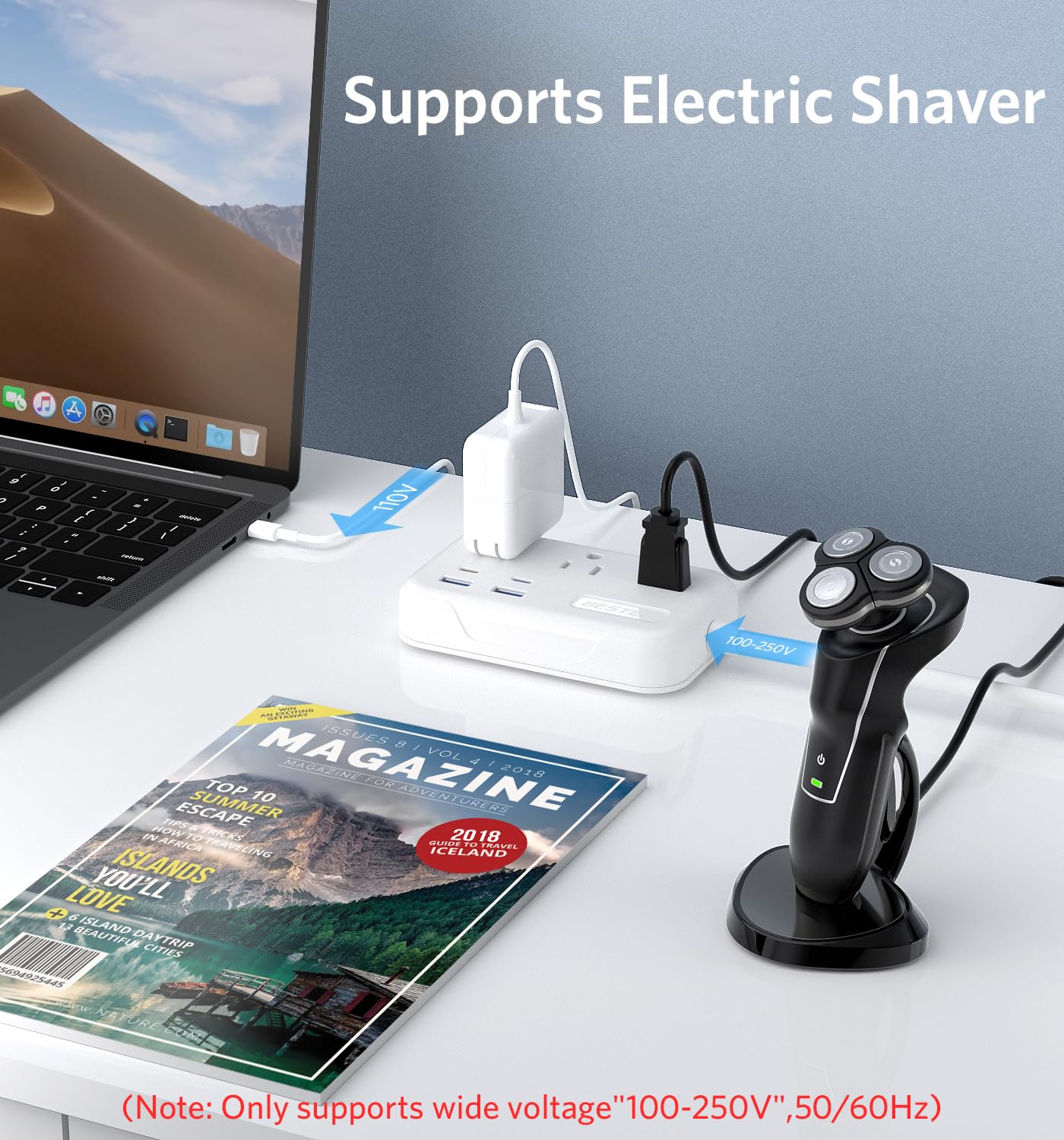 Bestek Uk Travel Plug Adapter: European Travel Plug Adapter   Us To Uk Plug Adapter With 20W Usb C Charger   3 Ac Outlets And 4