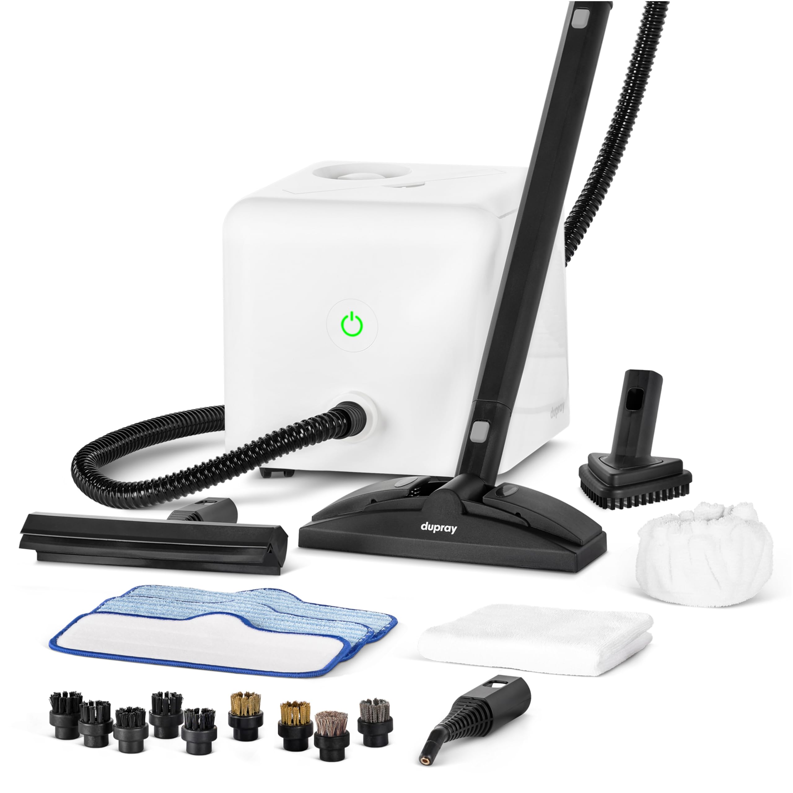 Dupray Neat Steam Cleaner with 20-piece Accesory Kit. For Multipurpose steam Cleaning Hardwood, Tile, Laminate and Sealed Floors