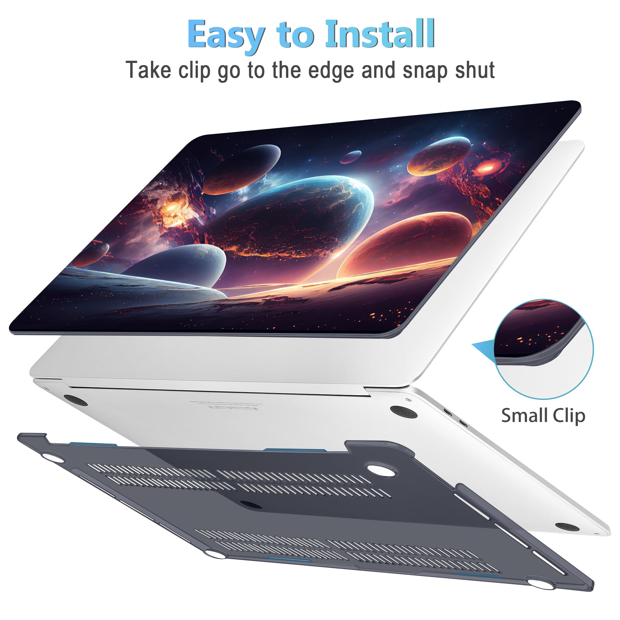 Mektron Case For Macbook Pro 16 Inch A2141 Cover 2019 Release 16'' With Liquid Retina Display/Touch Id, Plastic Hard Shell With