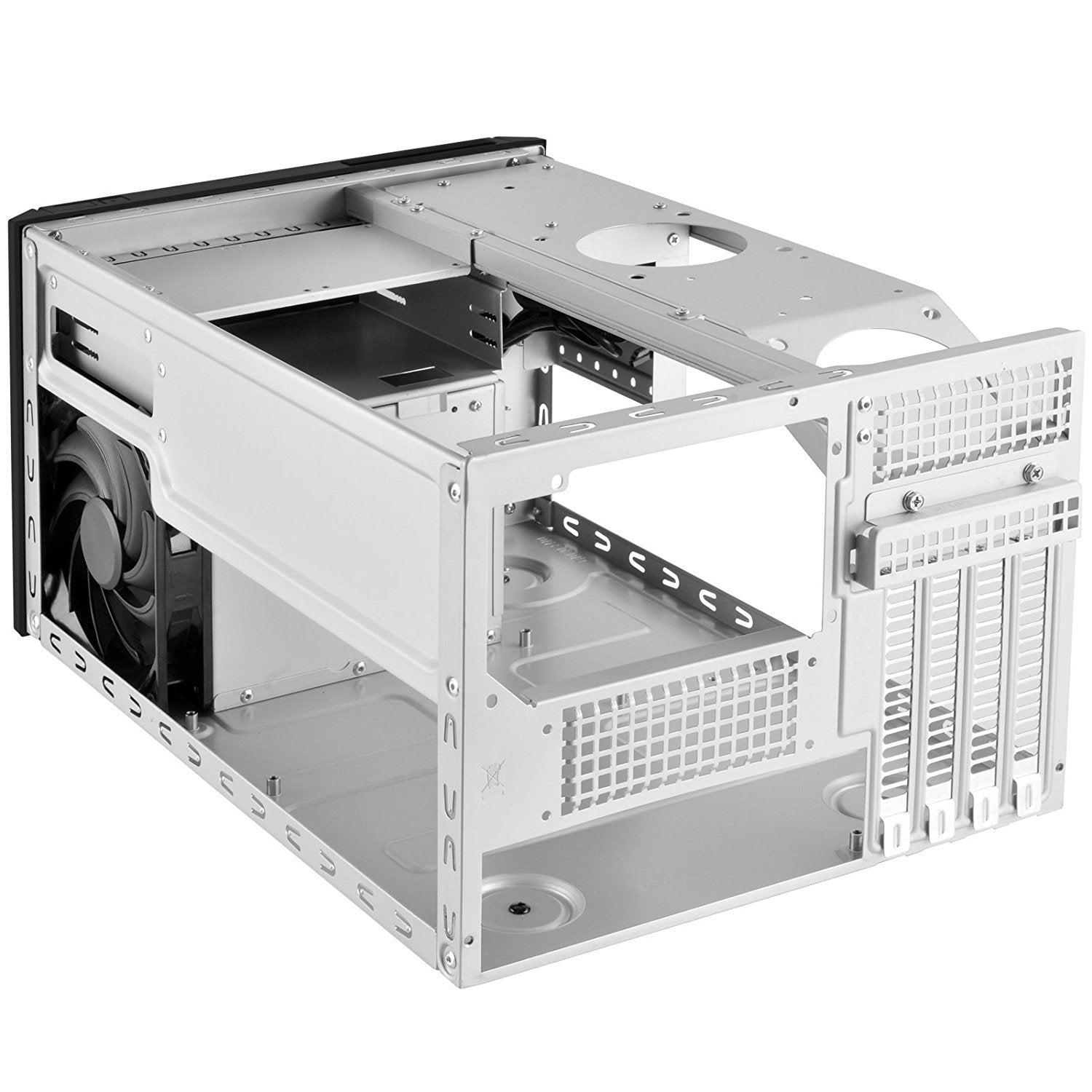 Silverstone Tek Micro-Atx, Mini-Dtx, Mini-Itx Small Form Factor Computer Case, Compatible With Atx Psu Cases Sg11B - Pack Of 2