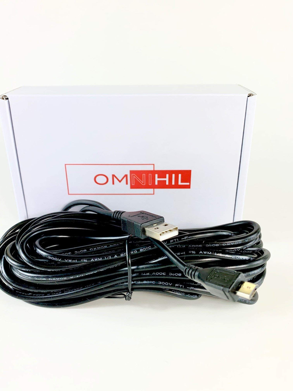 Omnihil 30 Feet Long High Speed Usb 2.0 Cable Compatible With Dymo Mimioteach Icd02 01