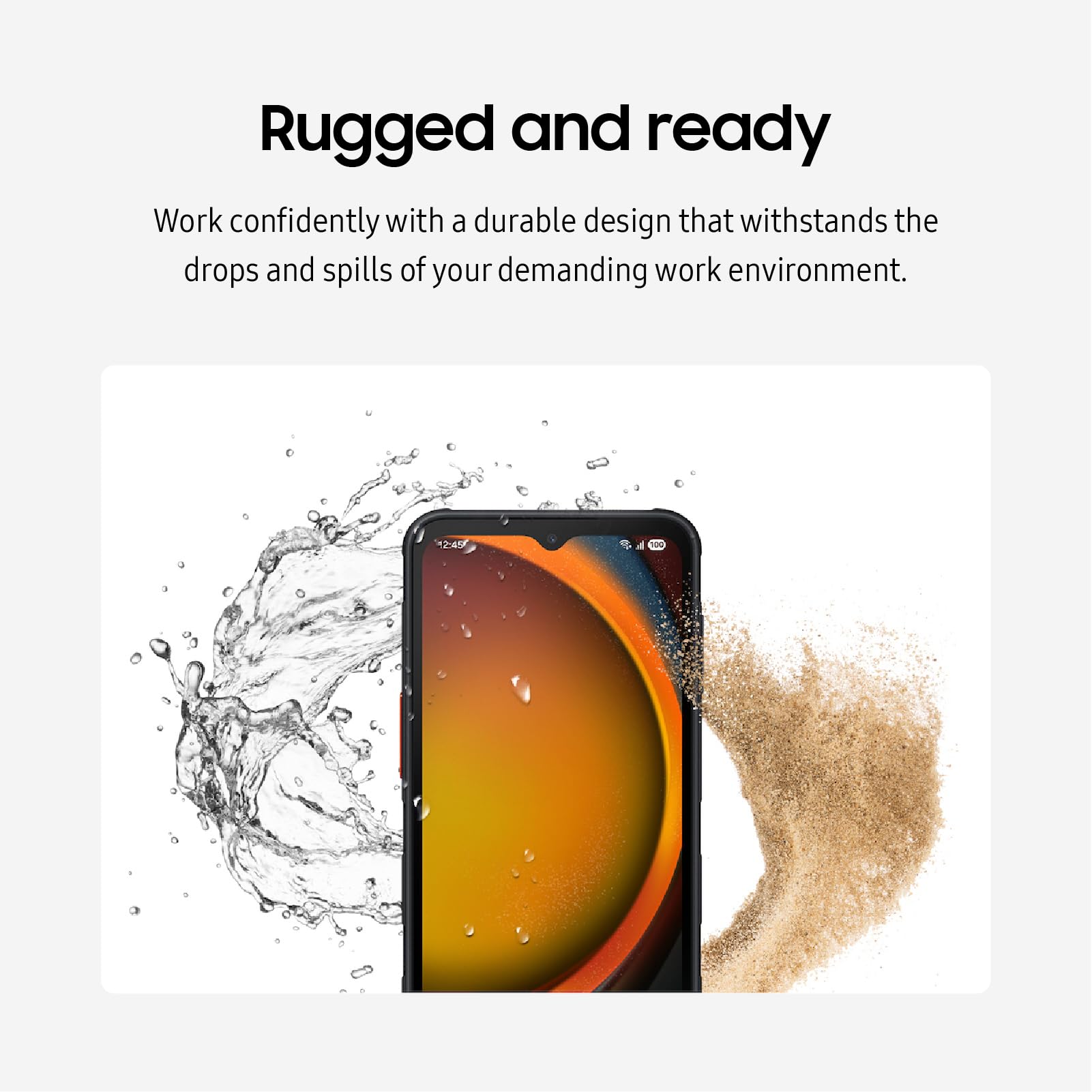 Samsung Galaxy Xcover7 Pro 5G And Wi-Fi 6E | Rugged (Ip68 Rated) Unlocked (Verizon, At&T, T-Mobile, Us Cellular) | Dual Sim (1 N