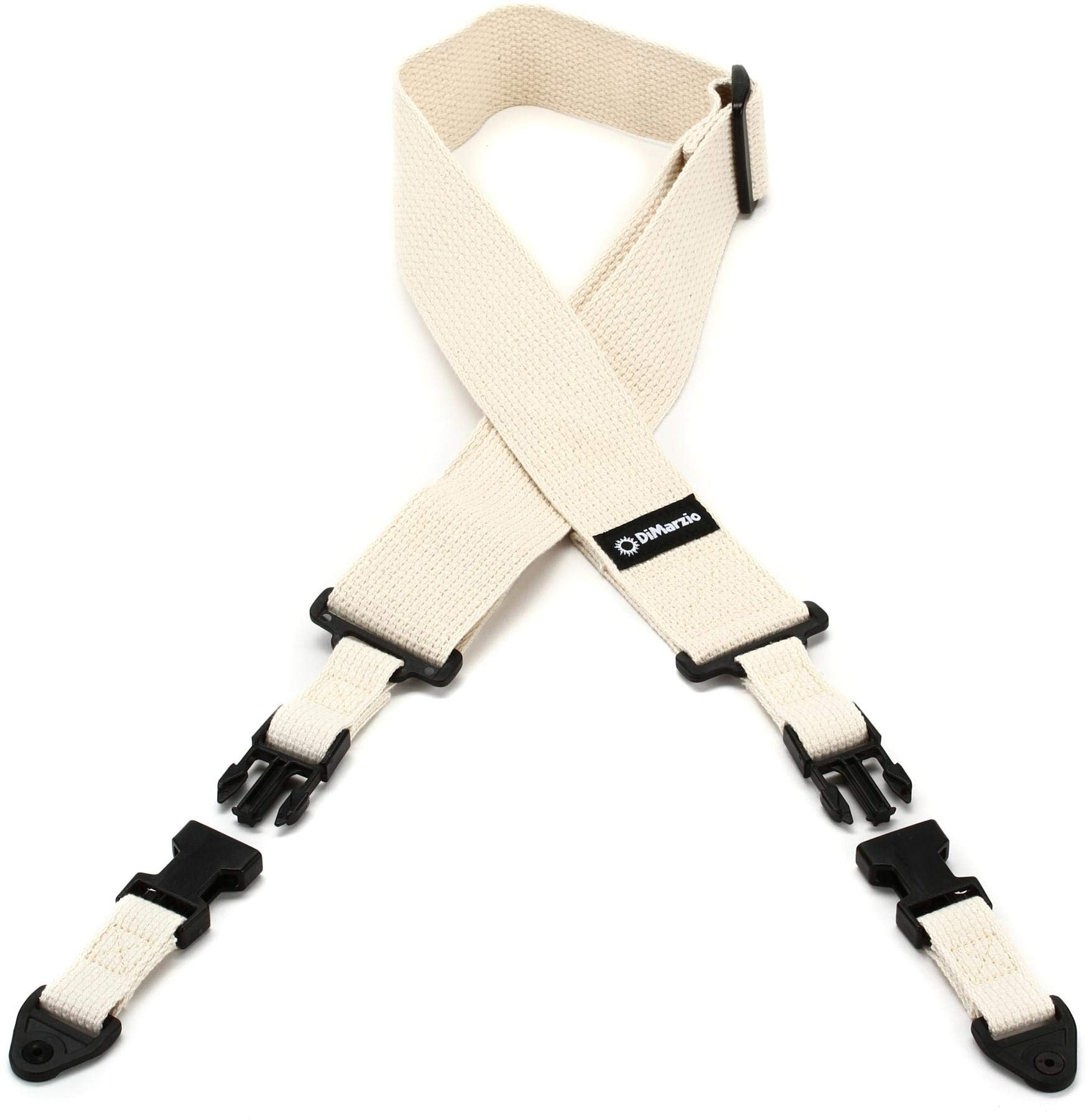 DiMarzio DD2200CN - Cliplock Guitar Strap - Natural, 2.48x8.74x8.31