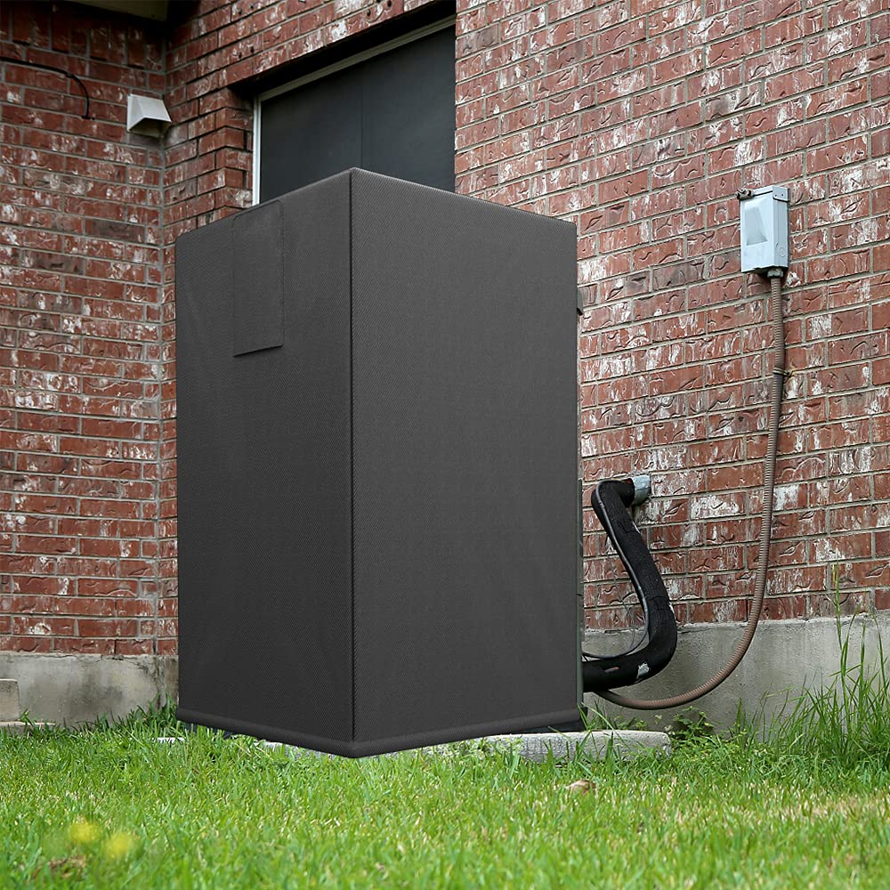 Neaglory Air Conditioner Cover For Outside, Ac Unit Covers Outdoor Fits Up To 24X24X30 Inch, Durable Waterproof Windproof And Sn