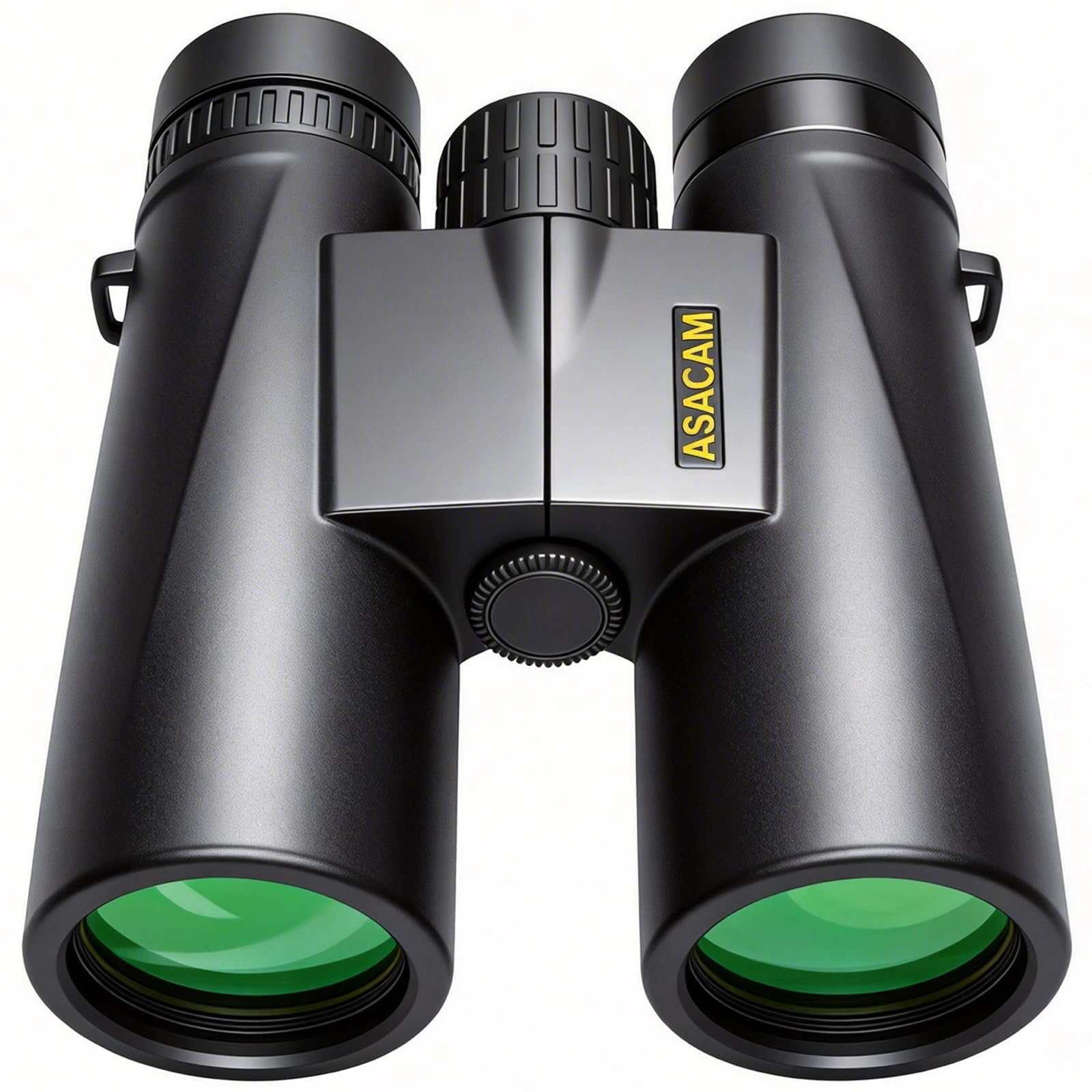 Asacam 12x42 Binoculars for Adults, High Powered Binoculars with Large Eyepiece, Lightweight HD BAK4 Prism for Bird Watching, Tr