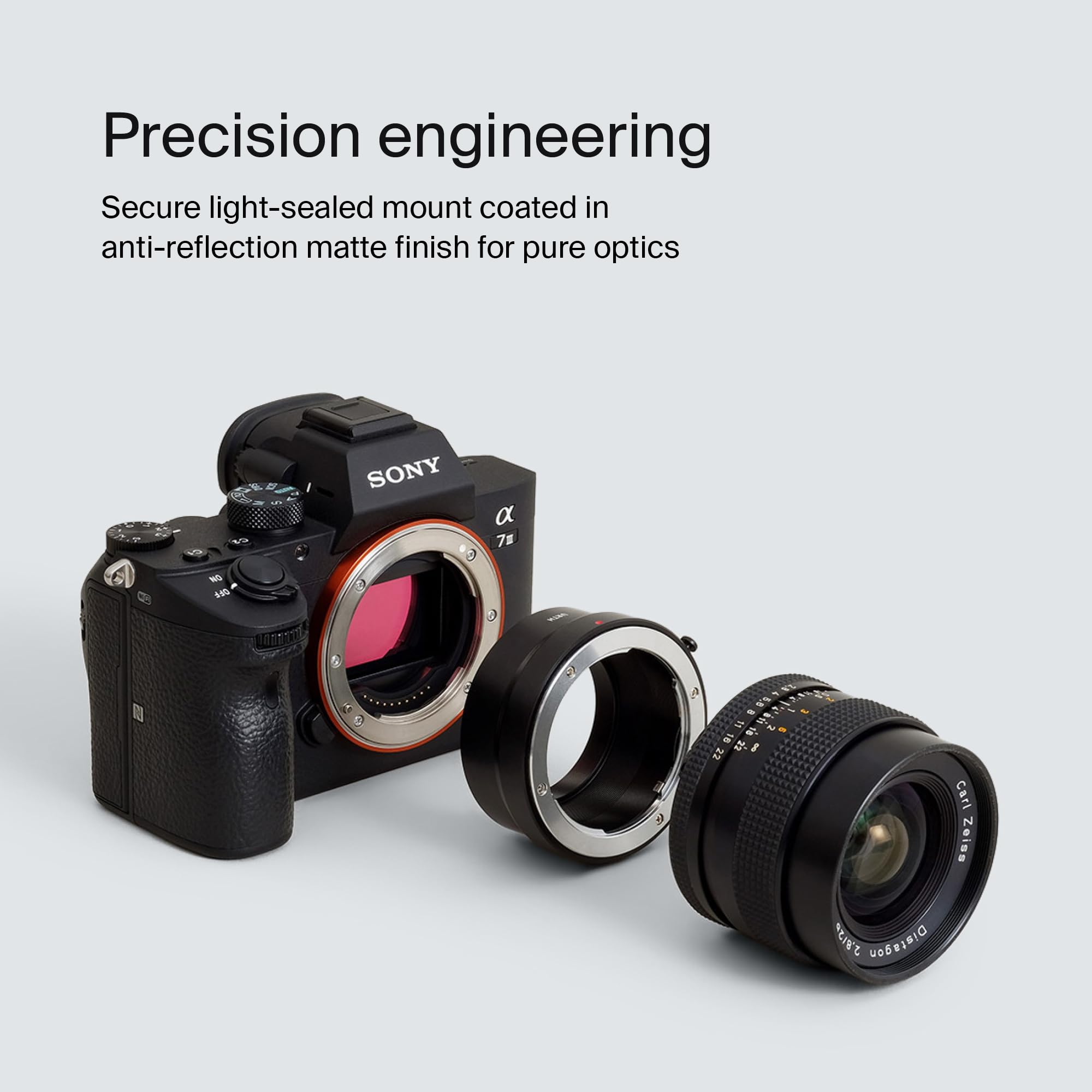 Urth Lens Mount Adapter: Compatible With Contax/Yashica (C/Y) Lens To Sony E Camera Body