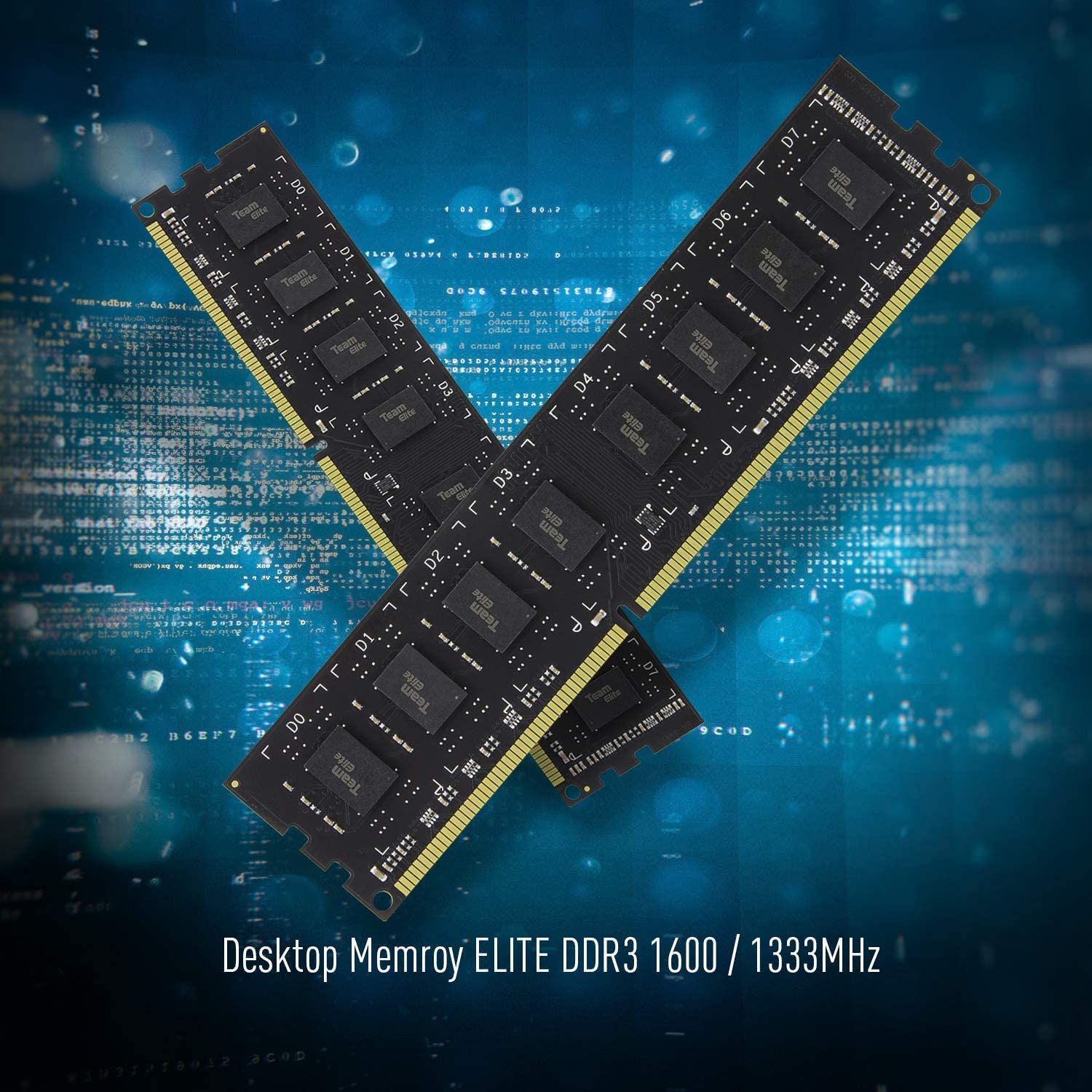 Teamgroup Elite Ddr3 32Gb Kit (4X8Gb) 1600Mhz (Pc3 12800) Cl11 Unbuffered Non Ecc 1.5V Udimm 240 Pin Pc Computer Desktop Memory