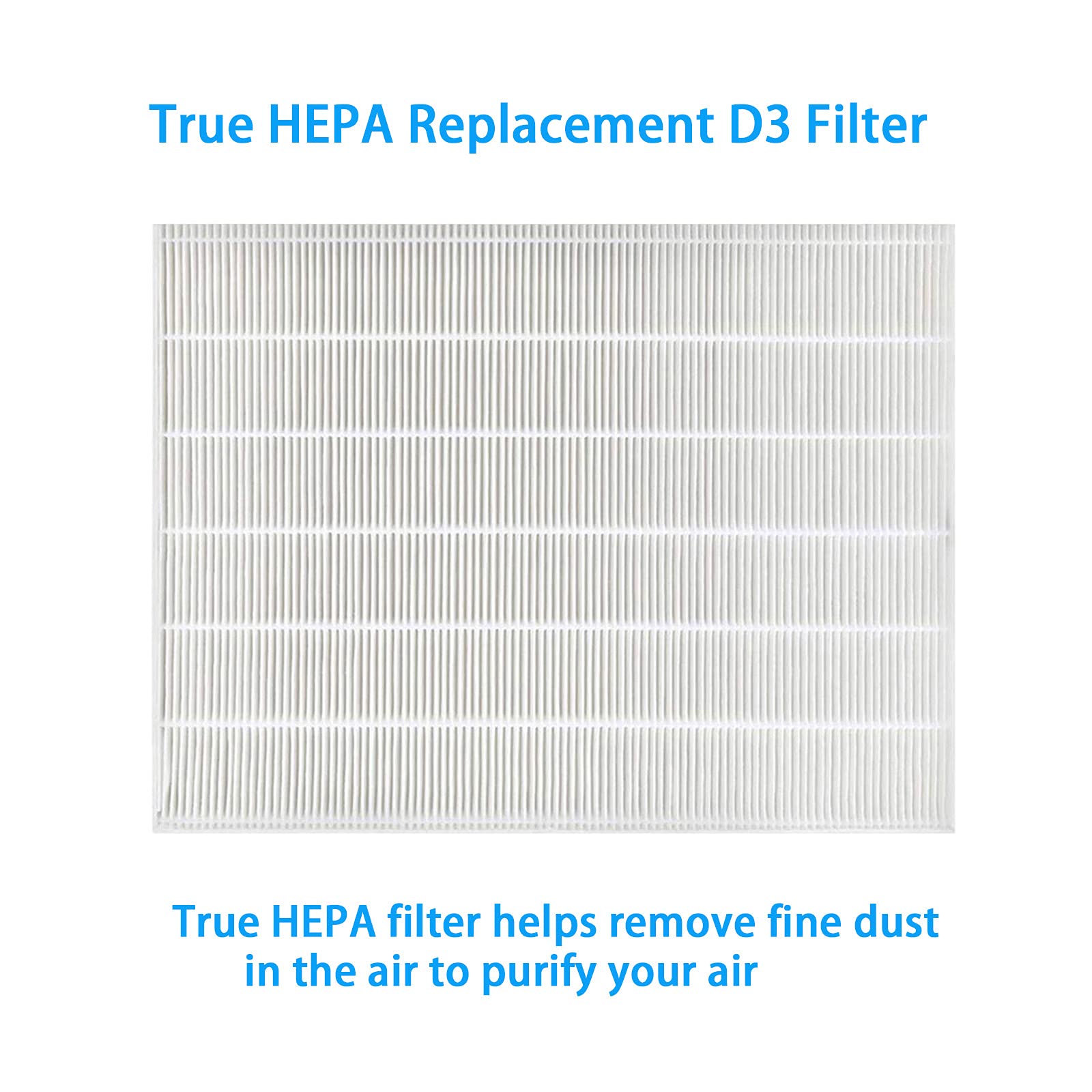 Bibolic D360 Replacement Filter D3 Compatible With Winix D360 Air Purifier, Part Number 1712 0101 02, 4 Pack Activated Carbon Fi