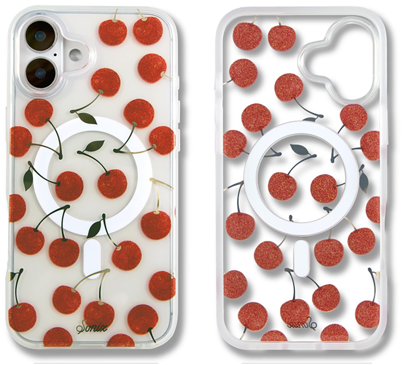 Sonix Case For Iphone 16 Plus | Compatible With Magsafe | 10Ft Drop Tested | Cherry On Top