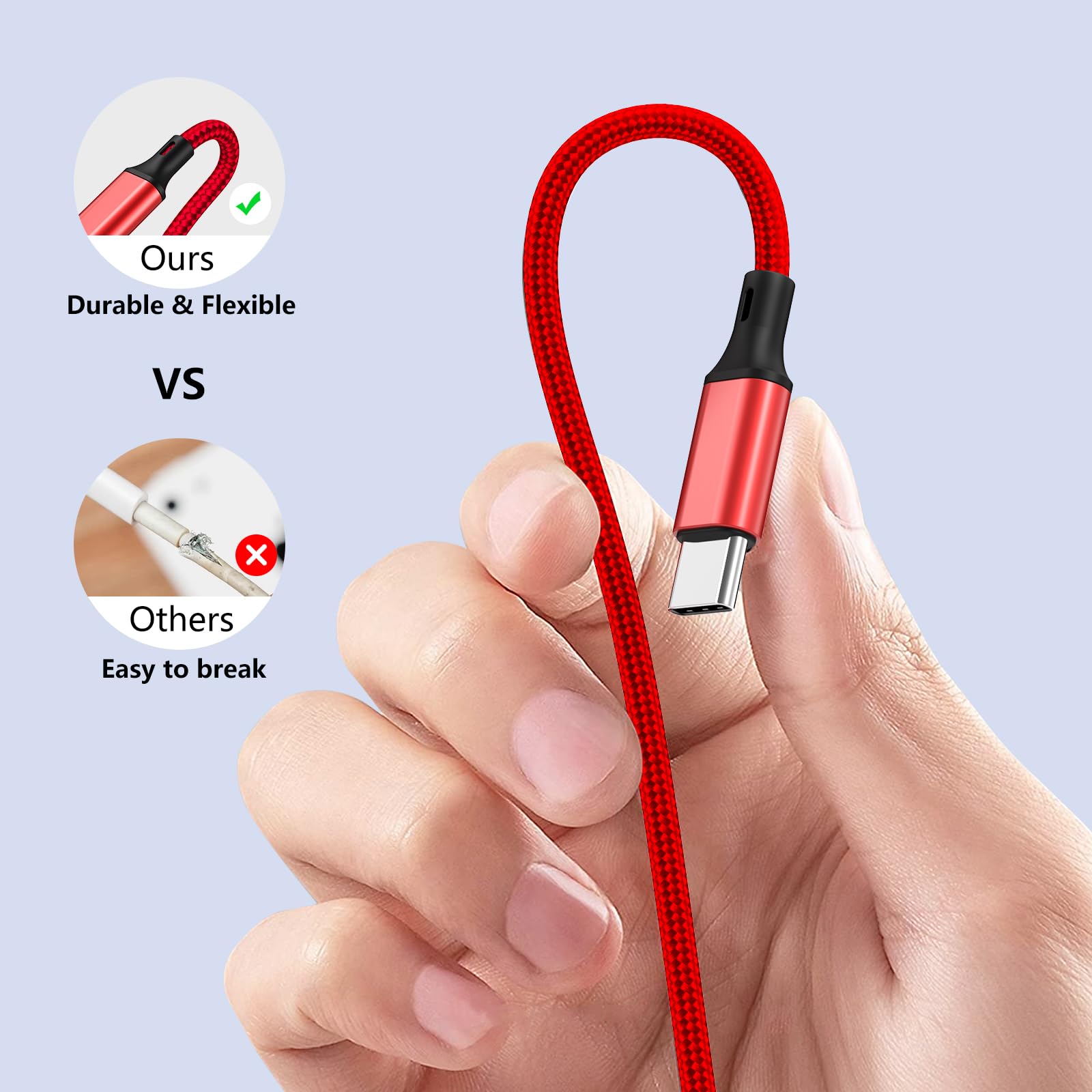 2Pack 4 In 1 Iwatch & Iphone Charger For Travel, Multi Charging Cable For Apple Watch Charger Wireless Usb C Micro Compatible Wi