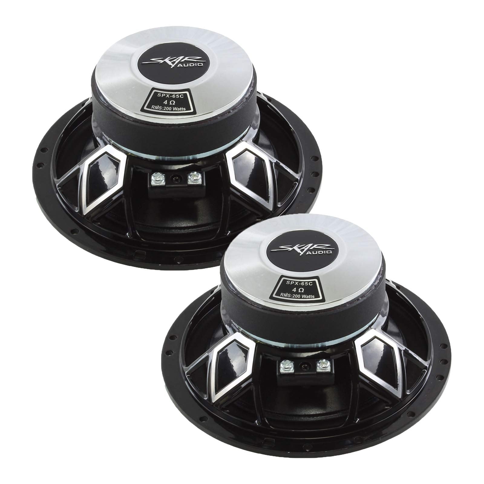 Skar Audio Spx 65C 6.5'' 2 Way High Performance Component Speaker System   Set Of 2