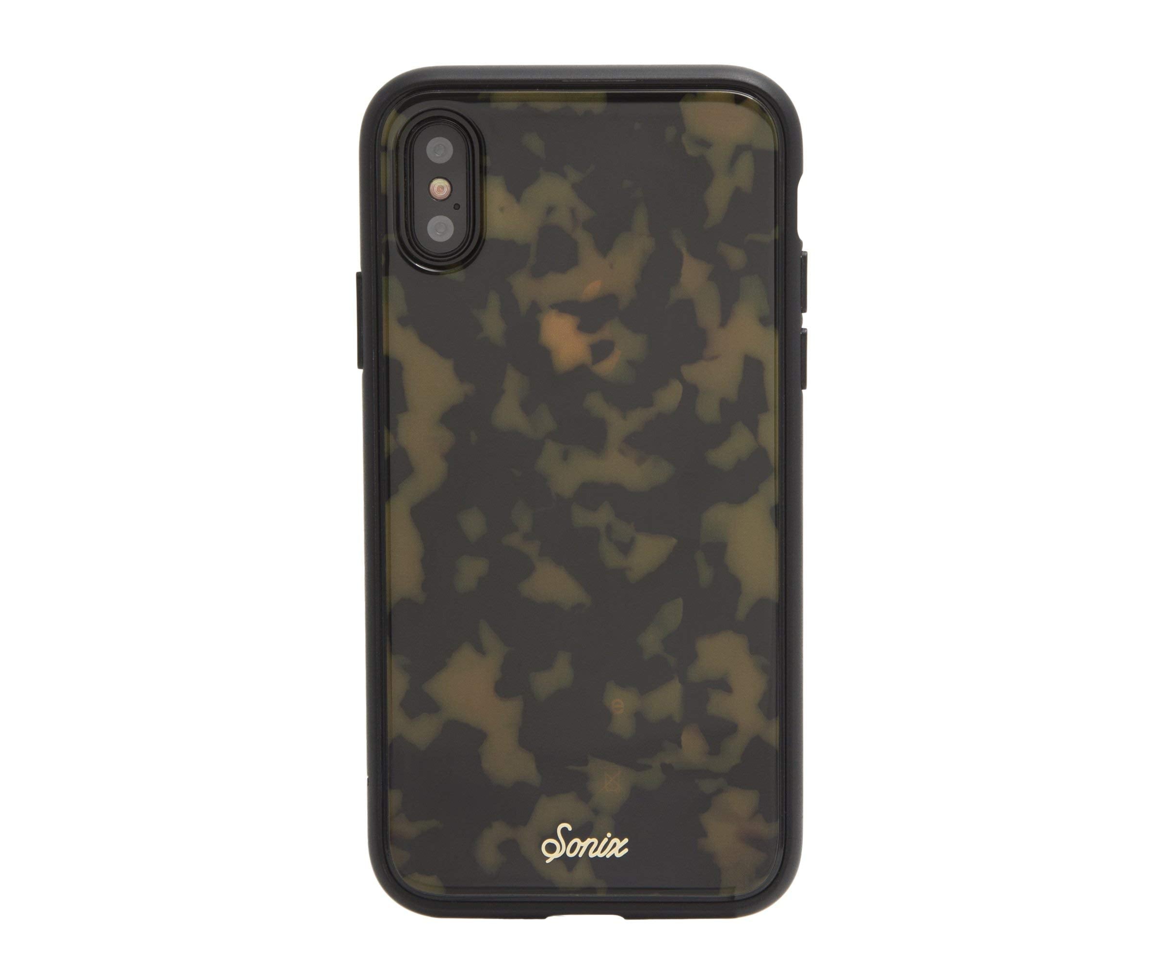 Sonix Brown Tort Case For Iphone X/Xs [Drop Test Certified] Protective Luxe Tortoise Shell Leopard Print Case For Apple Iphone X