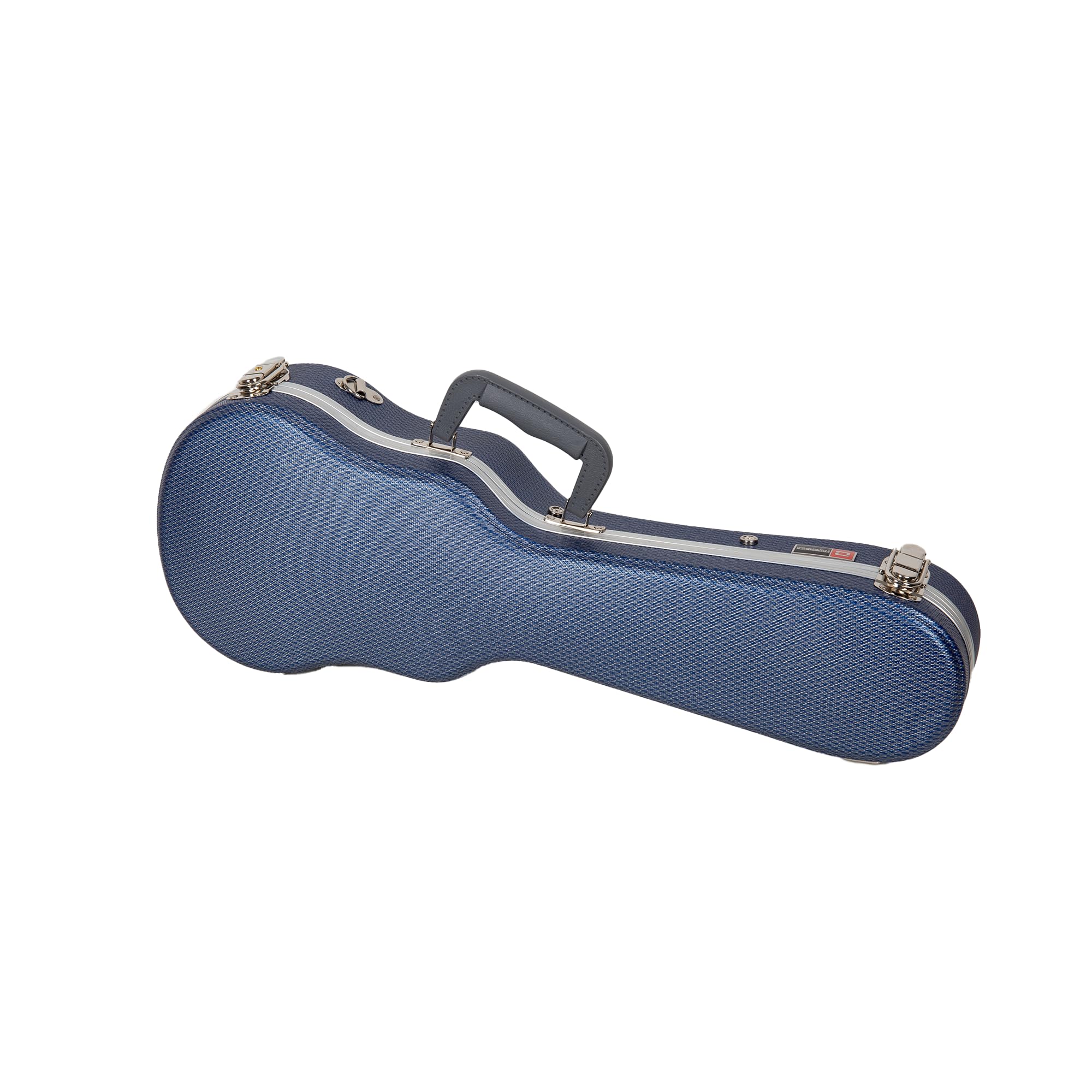 Crossrock Soprano Ukulele Hard Case, Lightweight ABS, Blue, Model CRA860SUBL