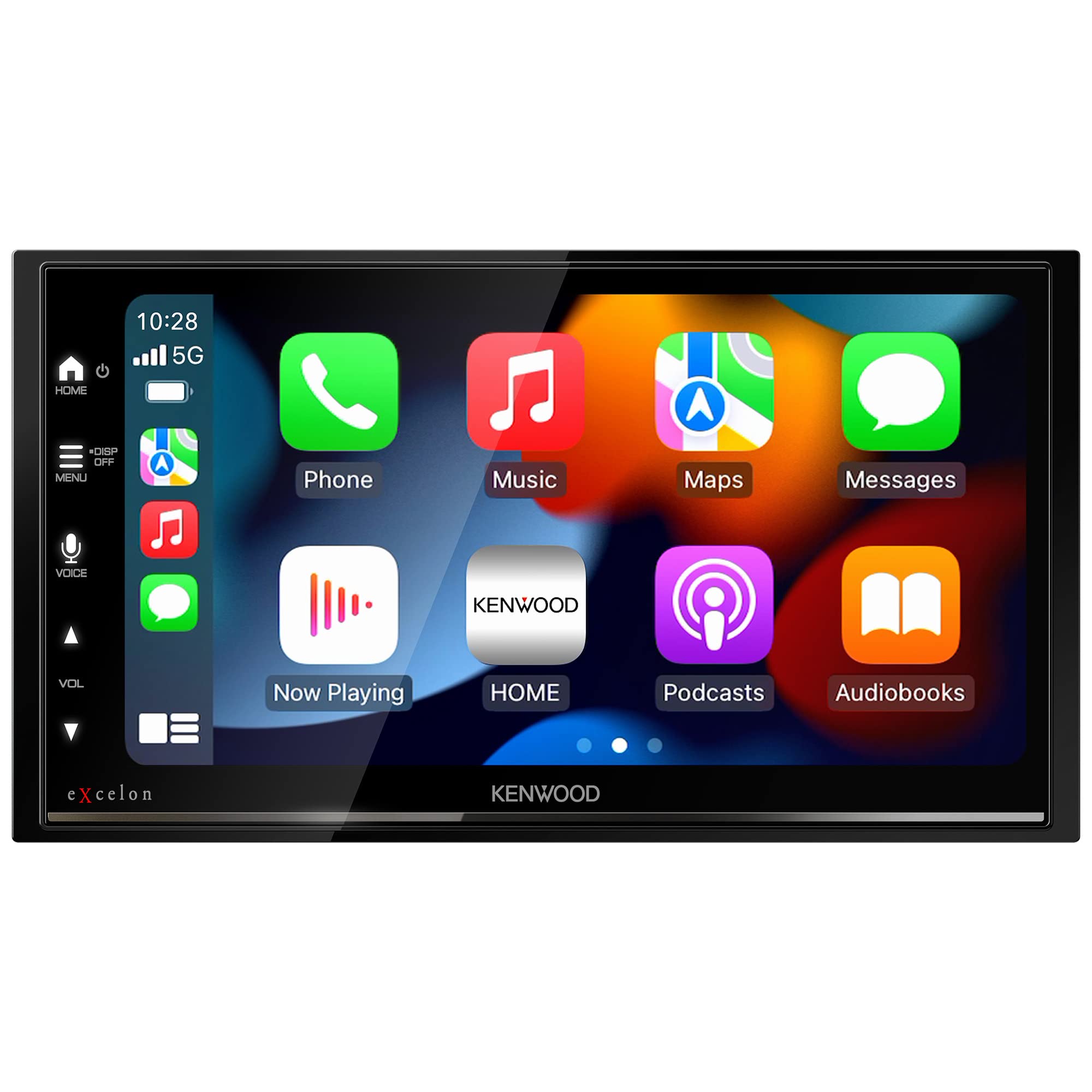 Kenwood Dmx809S Excelon 6.95 Inch Capacitive Touch Screen, Car Stereo, Wireless And Wired Carplay And Android Auto, Bluetooth, A