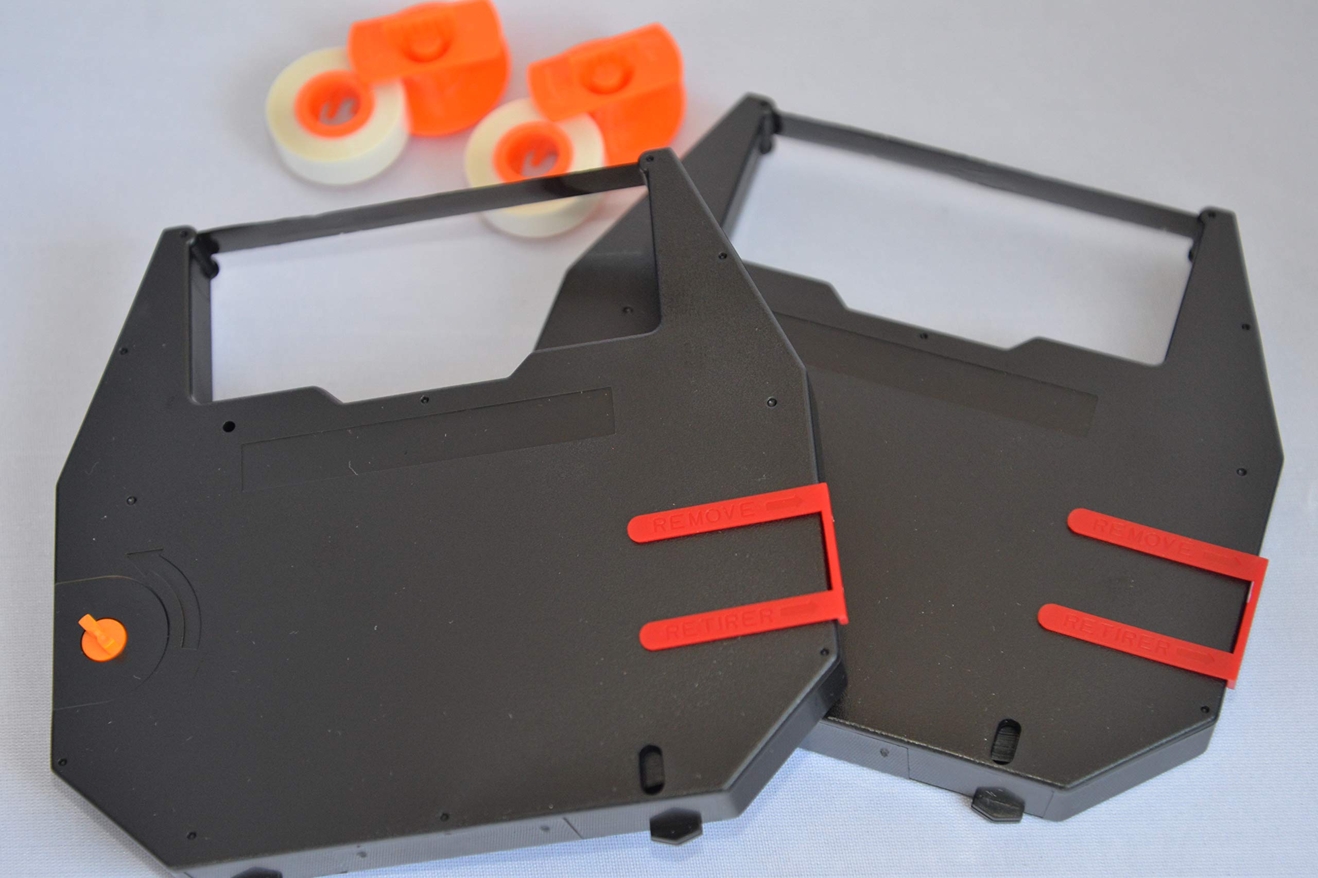 Fja Products Compatible Typewriter Ribbon & Correction Spools For Swintec 2400/2610 Typewriter. The Package Includes 2 Black Typ