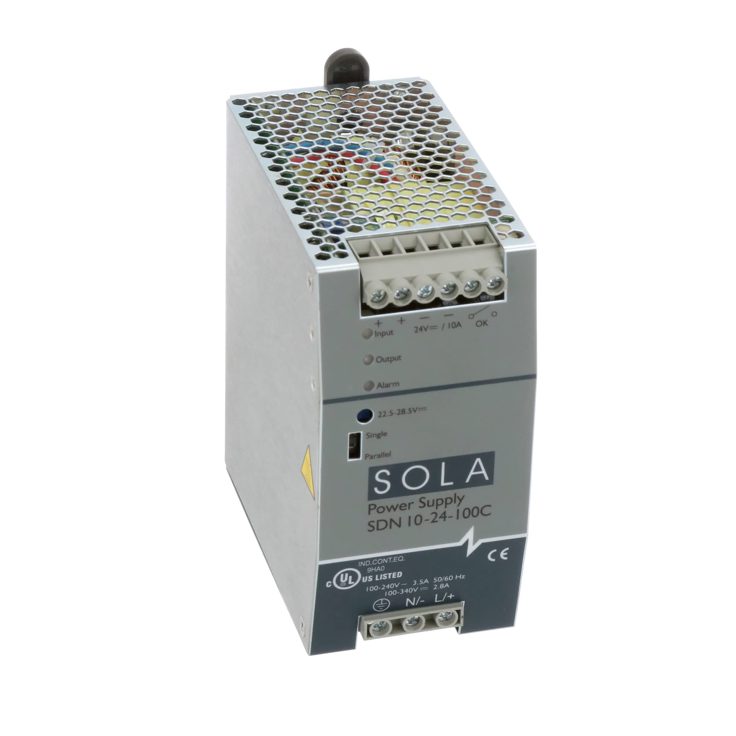 Dc Power Supply, 24Vdc, 10A, 60Hz