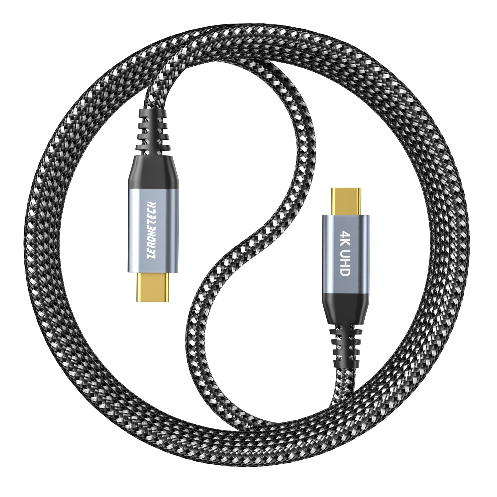 Usb C To Usb C Cable 3Ft, Usb C 3.2 Gen 2X2 Cable, 4K Usb C To Usb C Monitor Cable, 20Gbps High Speed Data Transfer, 100W Chargi
