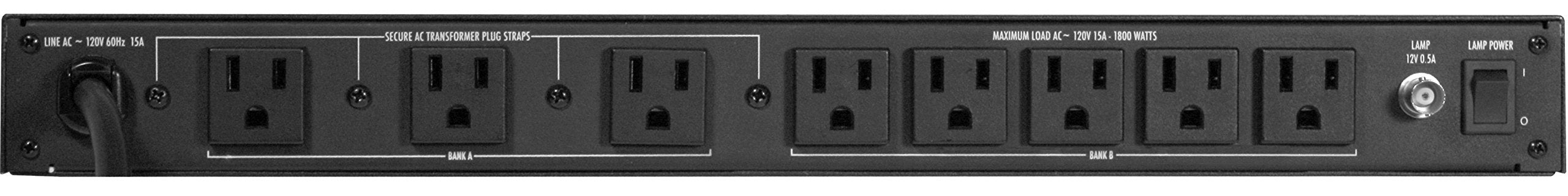 Furman P 1800 Ar Advanced Level Voltage Regularor/Power Conditioner, 15 Amp, Regulates 97 137 Volt Input Range To 120 Volt Outpu