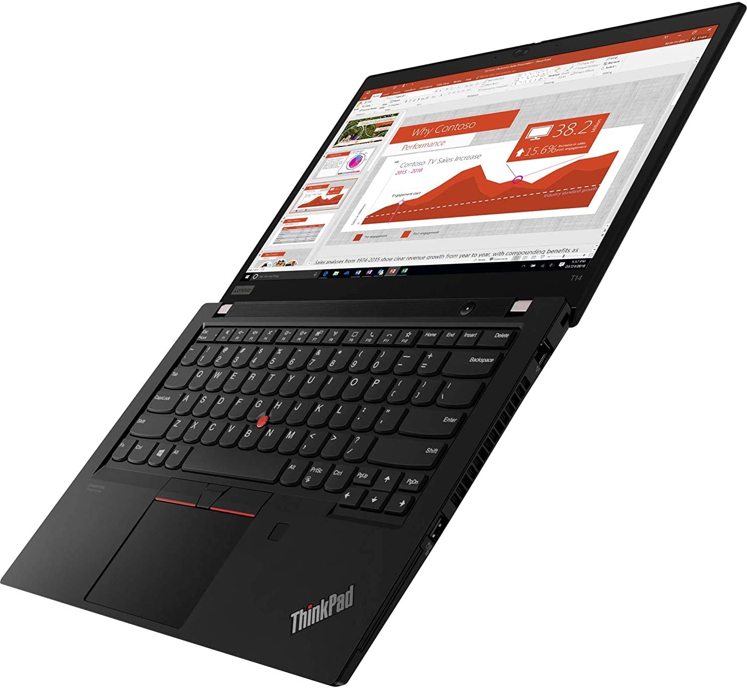Lenovo Thinkpad T14 Gen 2 Amd Ryzen 7 Pro 5850U, 14 Fhd (1920X1080) Ips 400Nits Anti-Glare, 16Gb Ram, 512Gb Ssd, Backlit Keyboar
