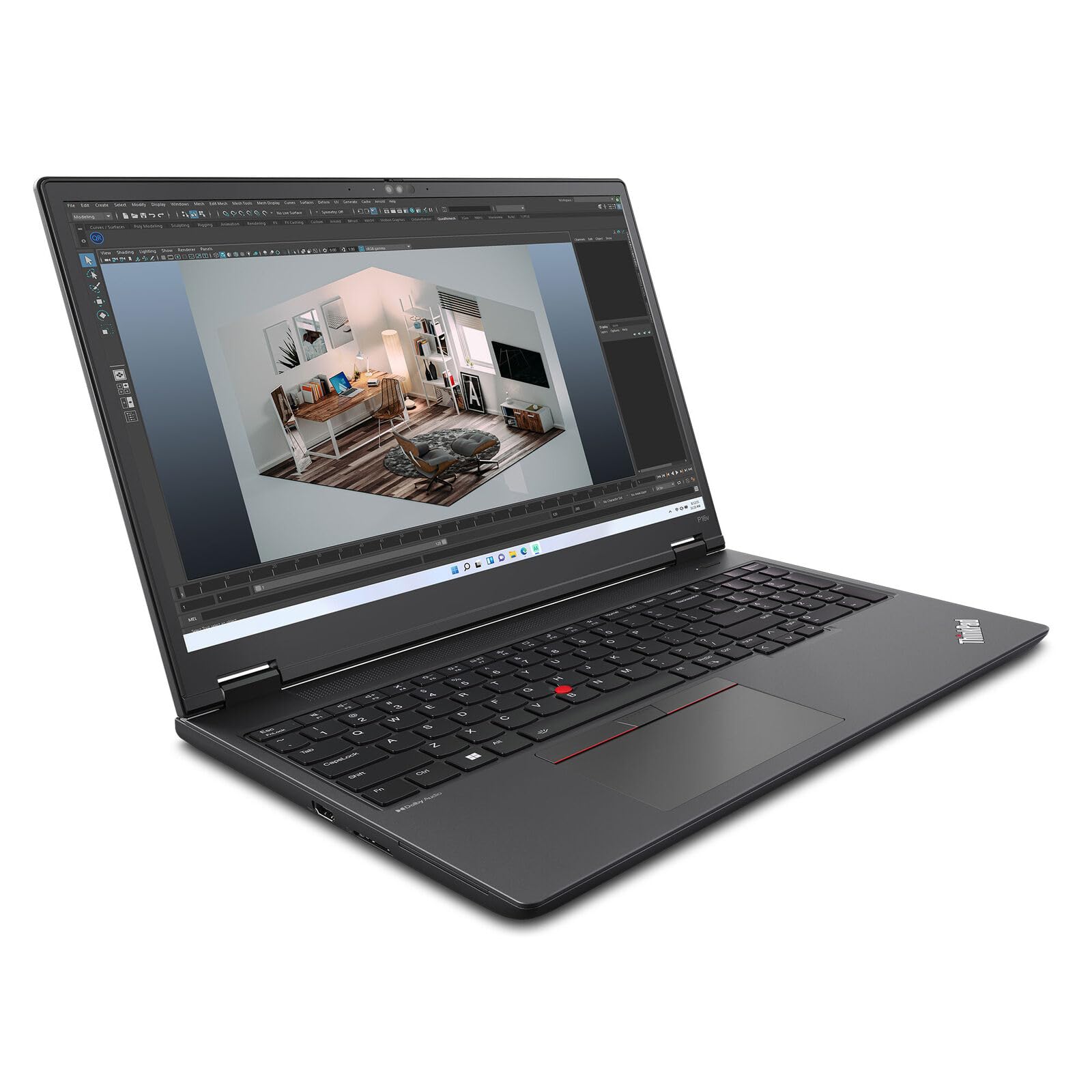 Lenovo ThinkPad P16v Gen 2 Intel Core Ultra 9 185H vPro, 24C, 16 WQUXGA (3840 x 2400), IPS, 800 nits, 64GB RAM, 2TB SSD, NVIDIA 