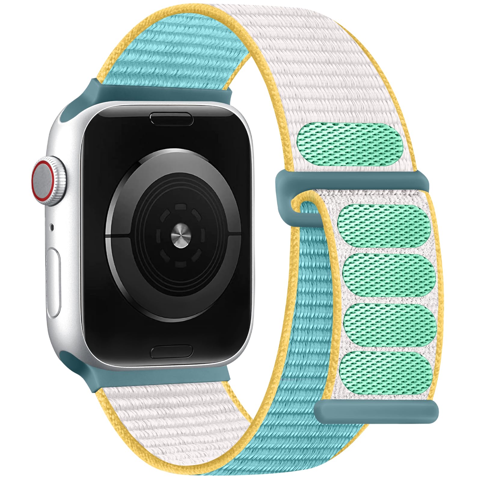 Daqin Nylon Sport Loop Compatible With Apple Watch Band 44Mm 42Mm 45Mm 49Mm, Soft And Breathable Braided Strap Wristbands For Iw