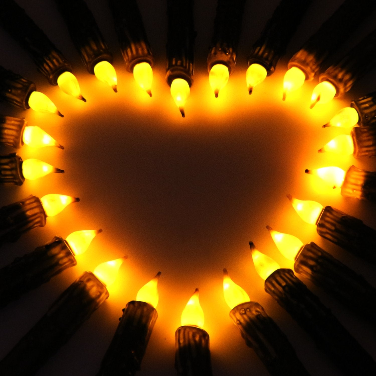 Cvhomedeco. Real Wax Hand Dipped Battery Operated Led Timer Taper Candles Rustic Primitive Flameless Lights D?Or, 6 3/4 Inch, Co