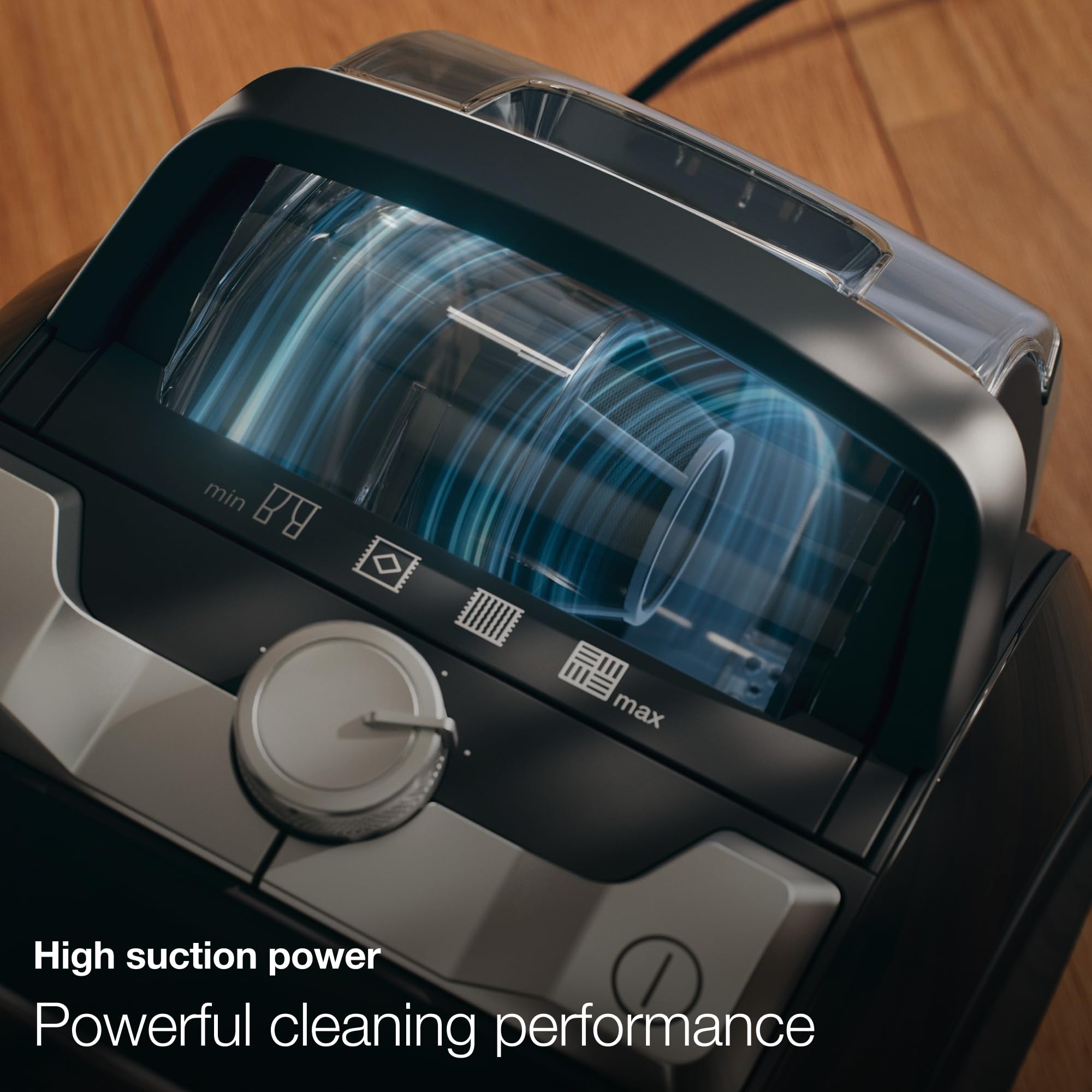 Miele Boost Cx1 Parquet Bagless Canister Vacuum Cleaner, White/Rose