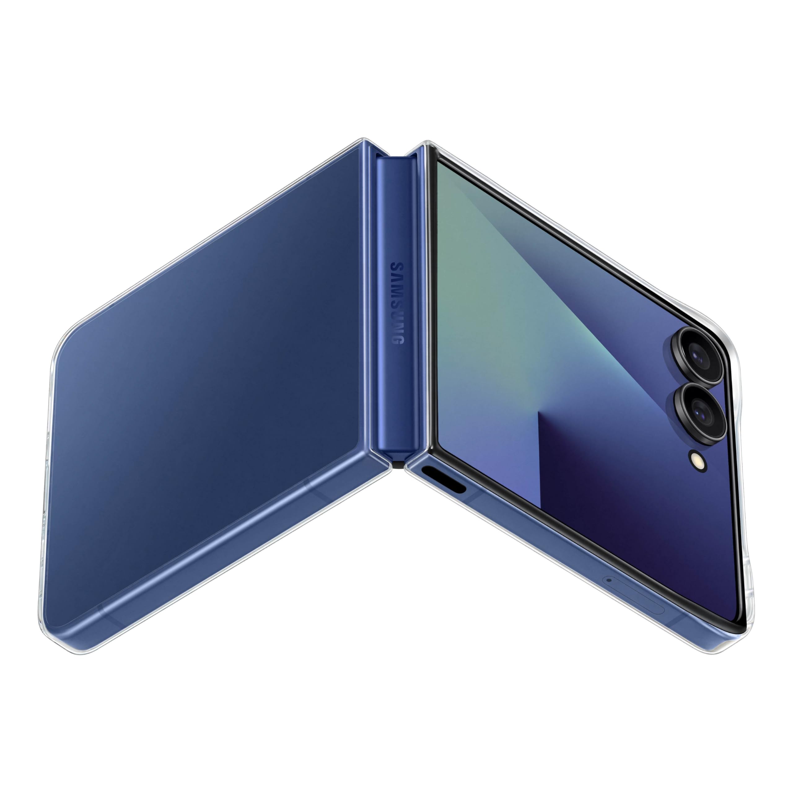 Samsung Galaxy Z Flip7 Clear Phone Case, Protective Cover, Stylish, Safe, Secure, Us Version, Transparent