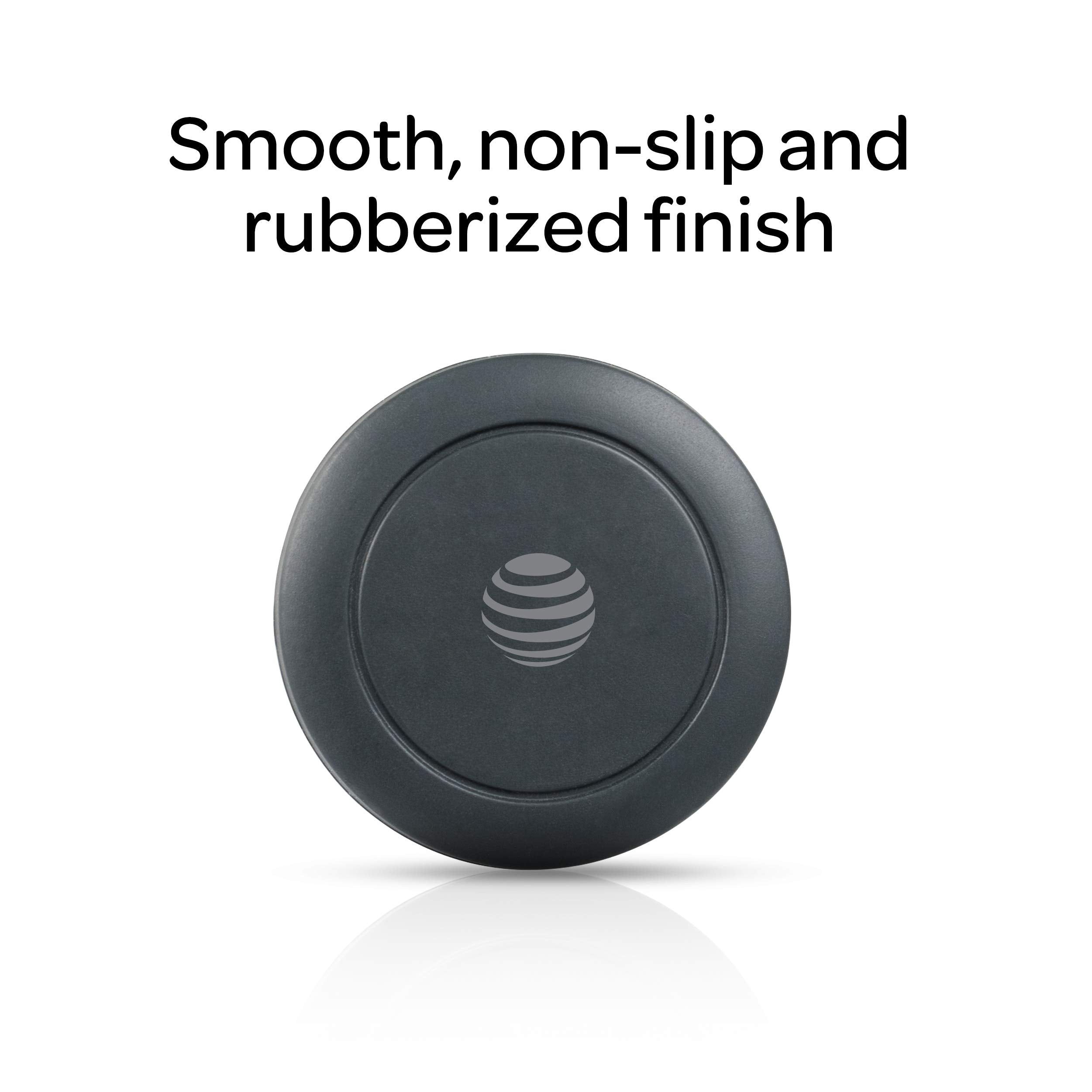 At&T Universal Car Magnet Mount And Holder For Mobile Devices, Smartphones, Mini Tablets - Black